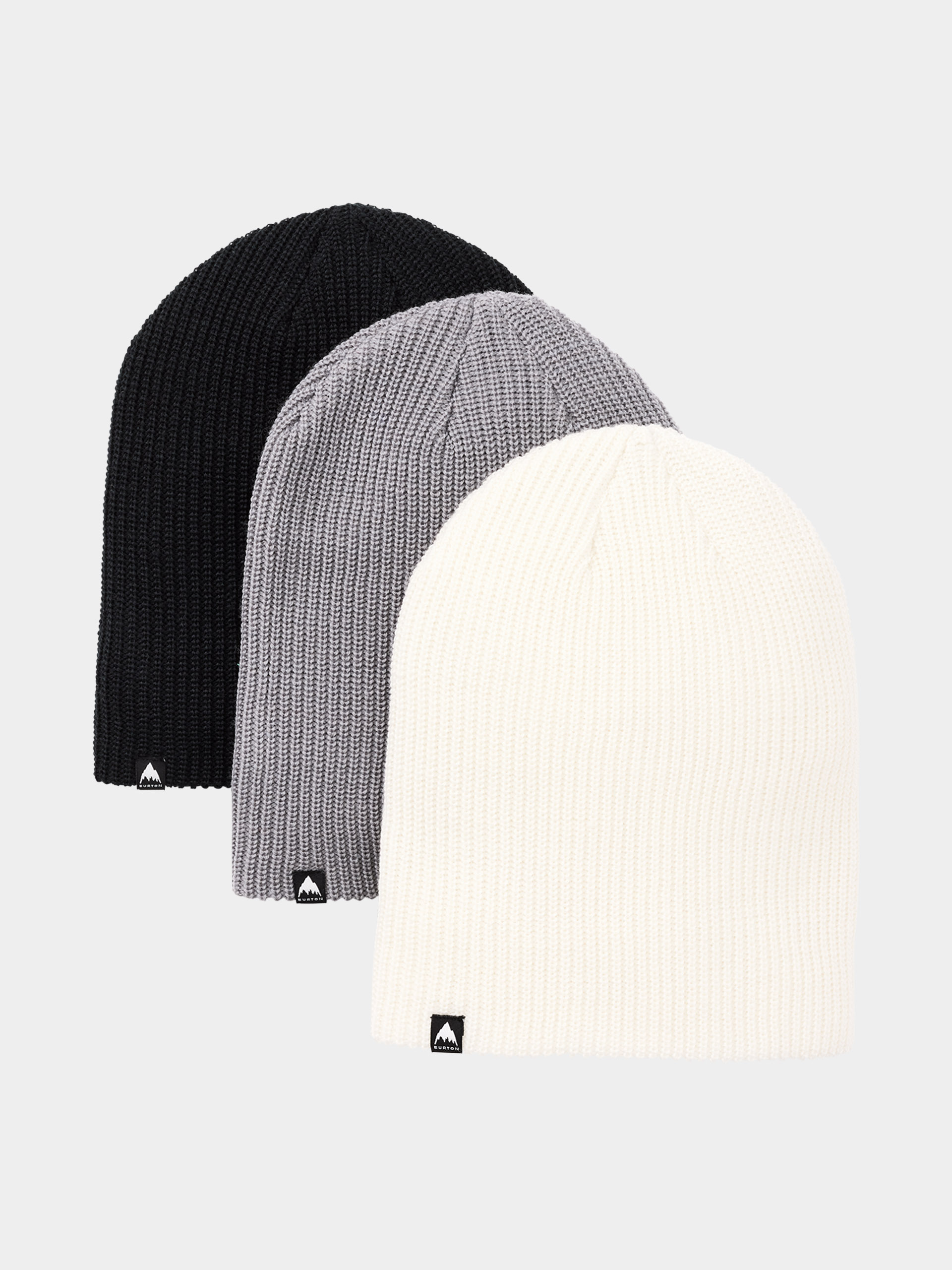 Czapka zimowa Burton Recycled Dnd 3 Pack (true black/sharkskin/stout white)