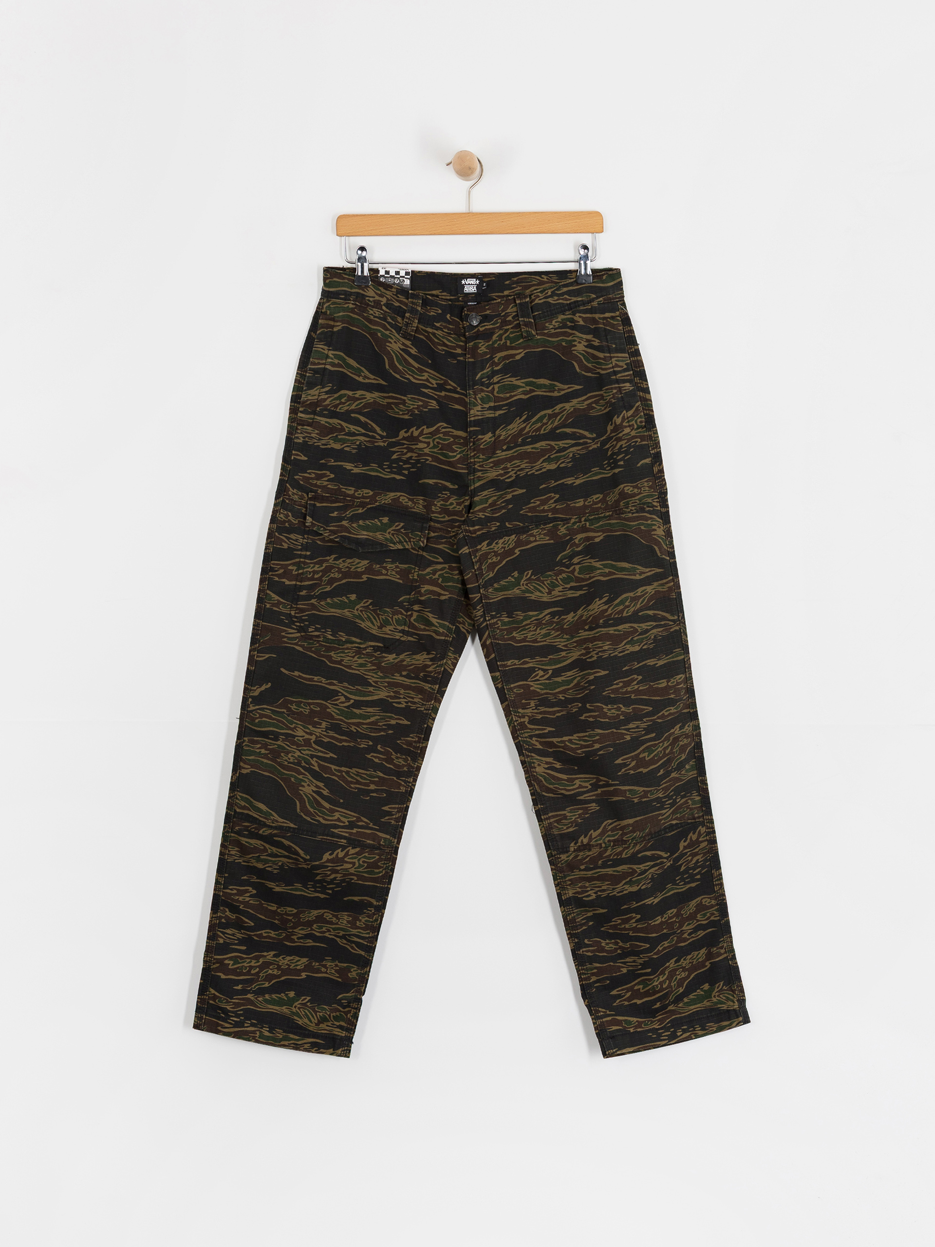 Spodnie Vans Skate Loose Atiba Haze Cargo (black camo)