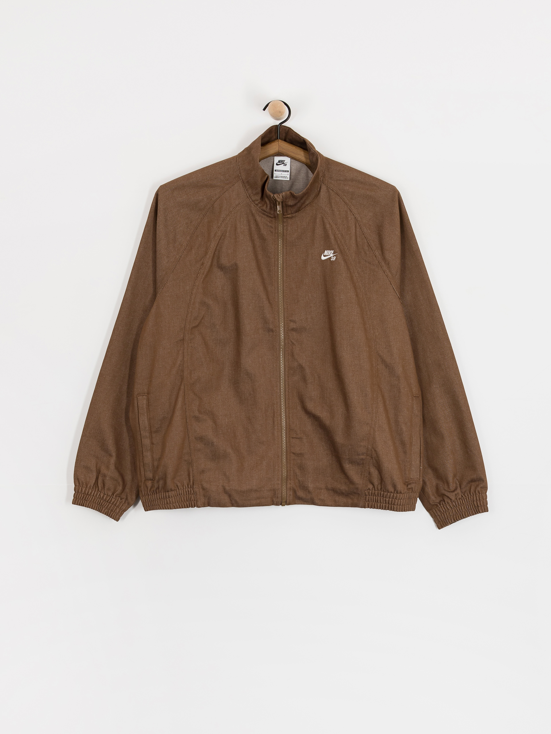 Kurtka Nike SB Denim FZ Trak (mosswood brown/white)