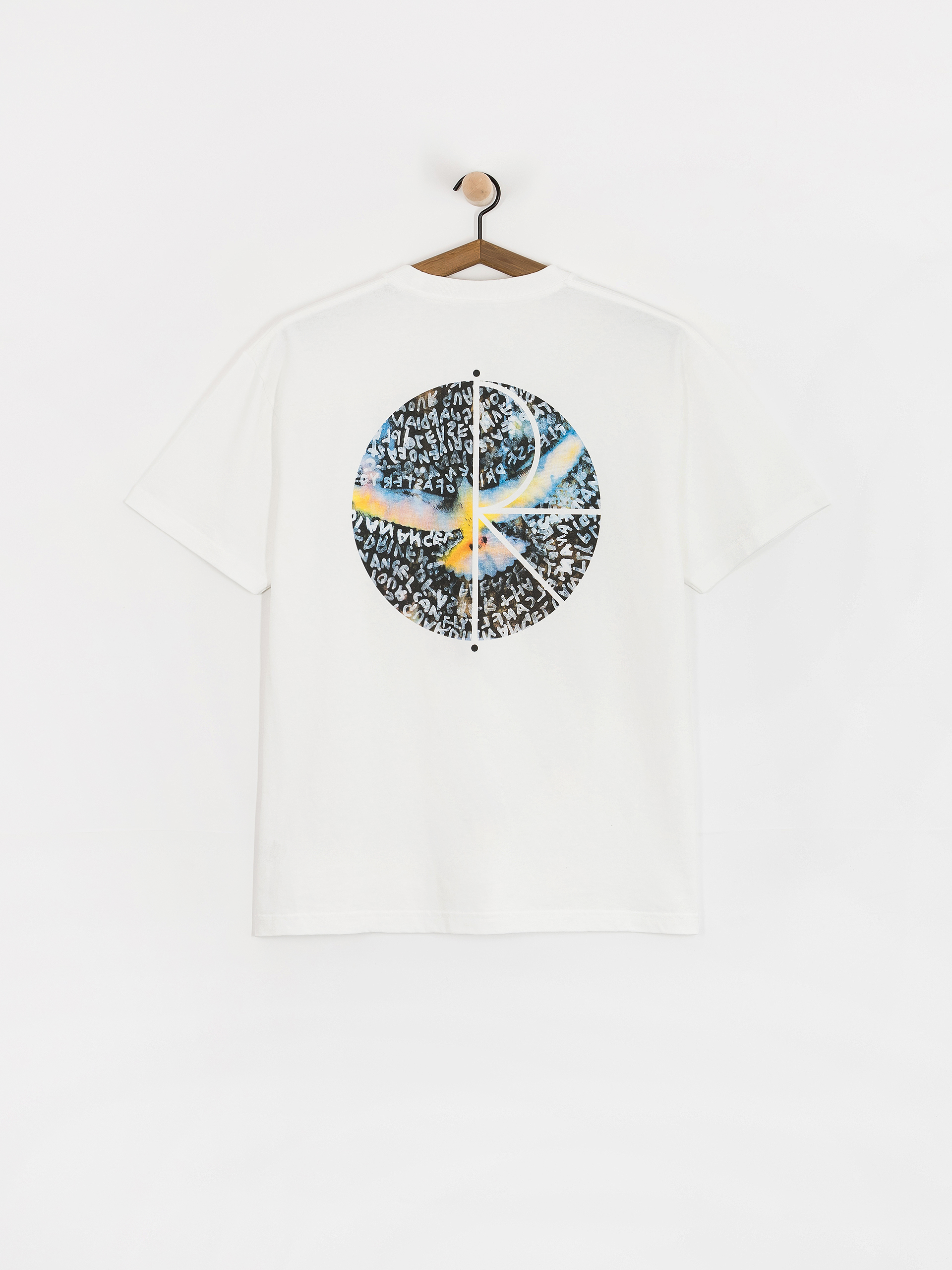 T-shirt Polar Skate Fill Logo Searching For Peace (white)