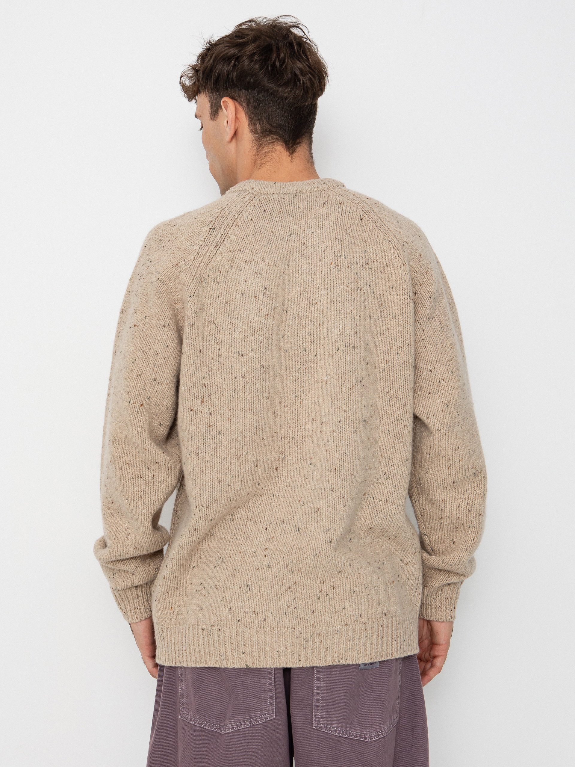Sweter Carhartt WIP Anglistic (speckled fleur de sel)
