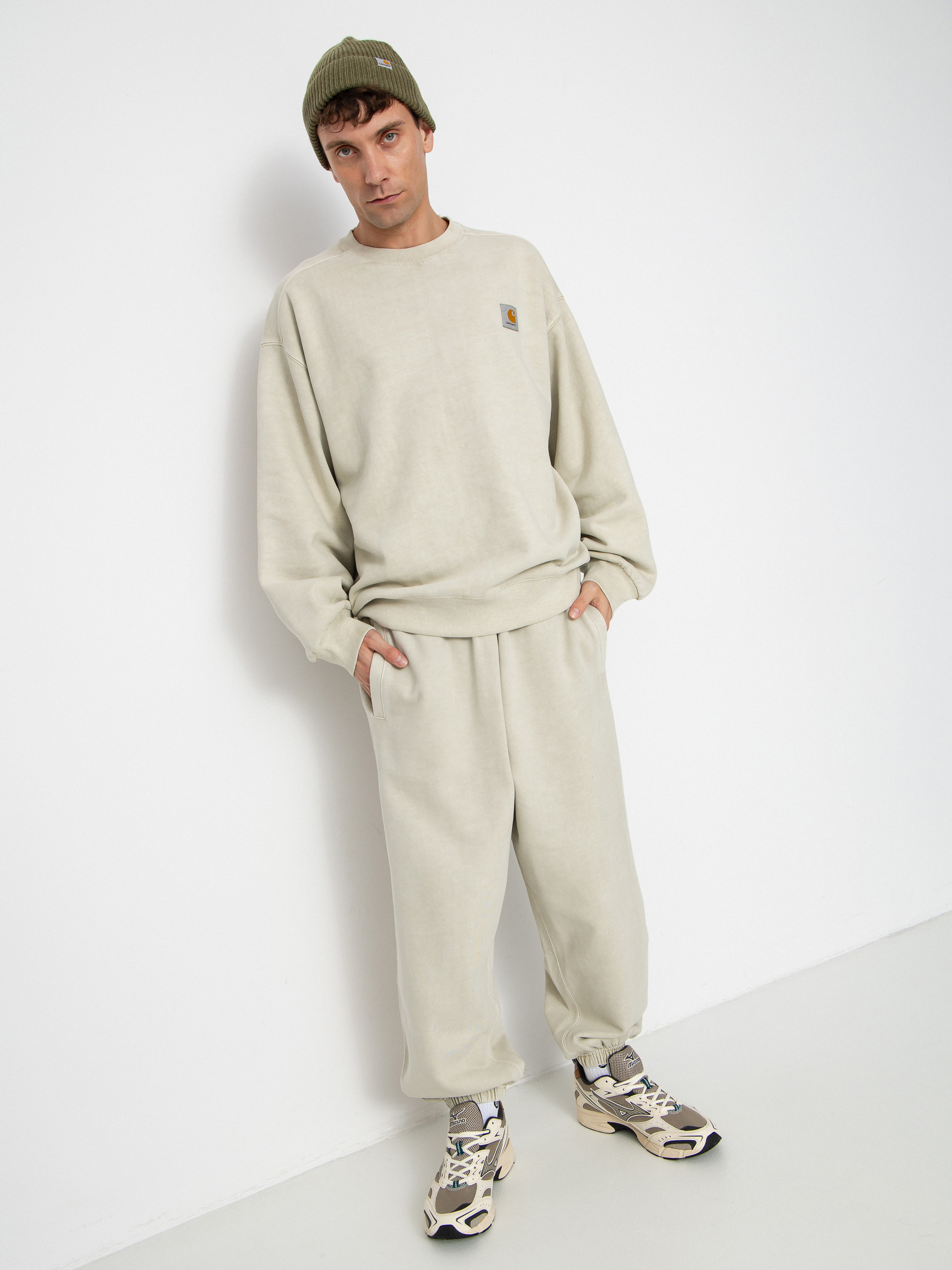 Bluza Carhartt WIP Vista (fleur de sel/garment dyed)