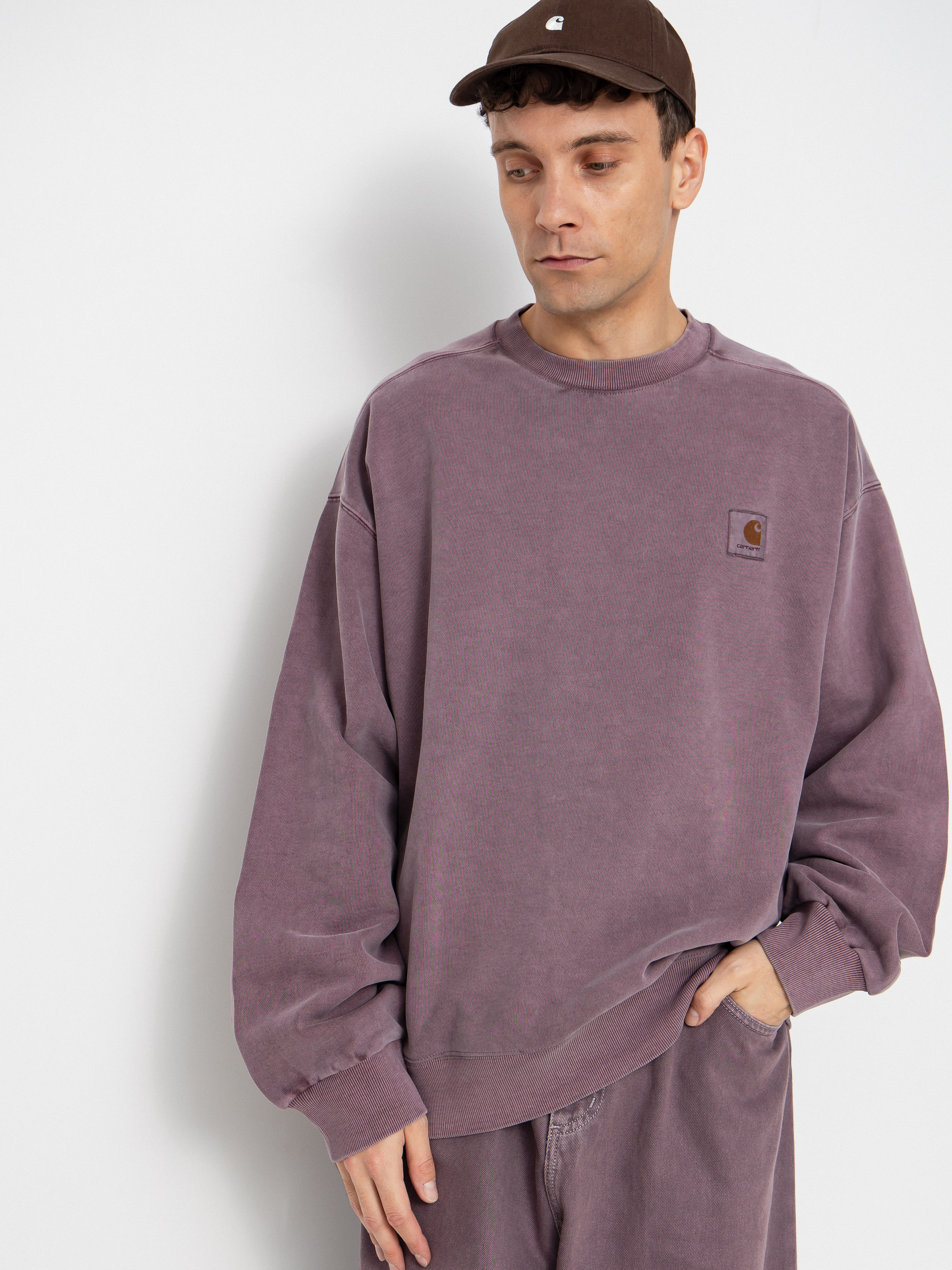 Bluza Carhartt WIP Vista (phlox/garment dyed)
