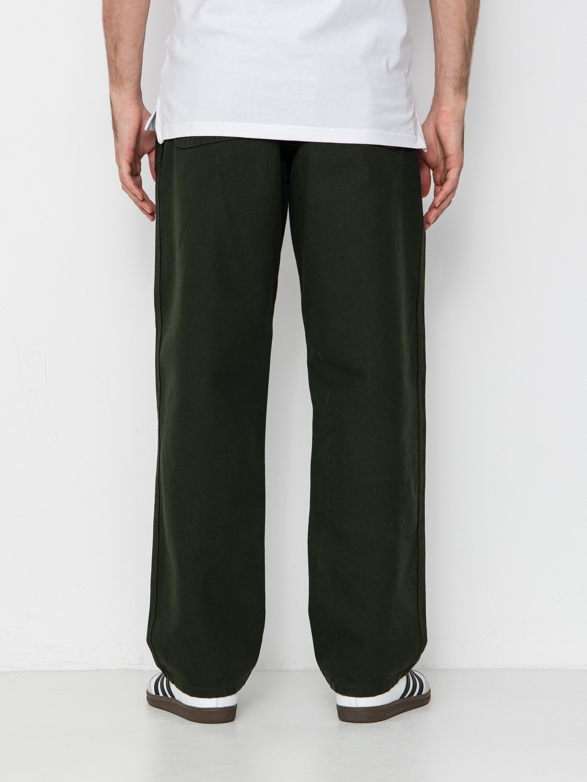 Spodnie Carhartt WIP Simple (olive/rinsed)