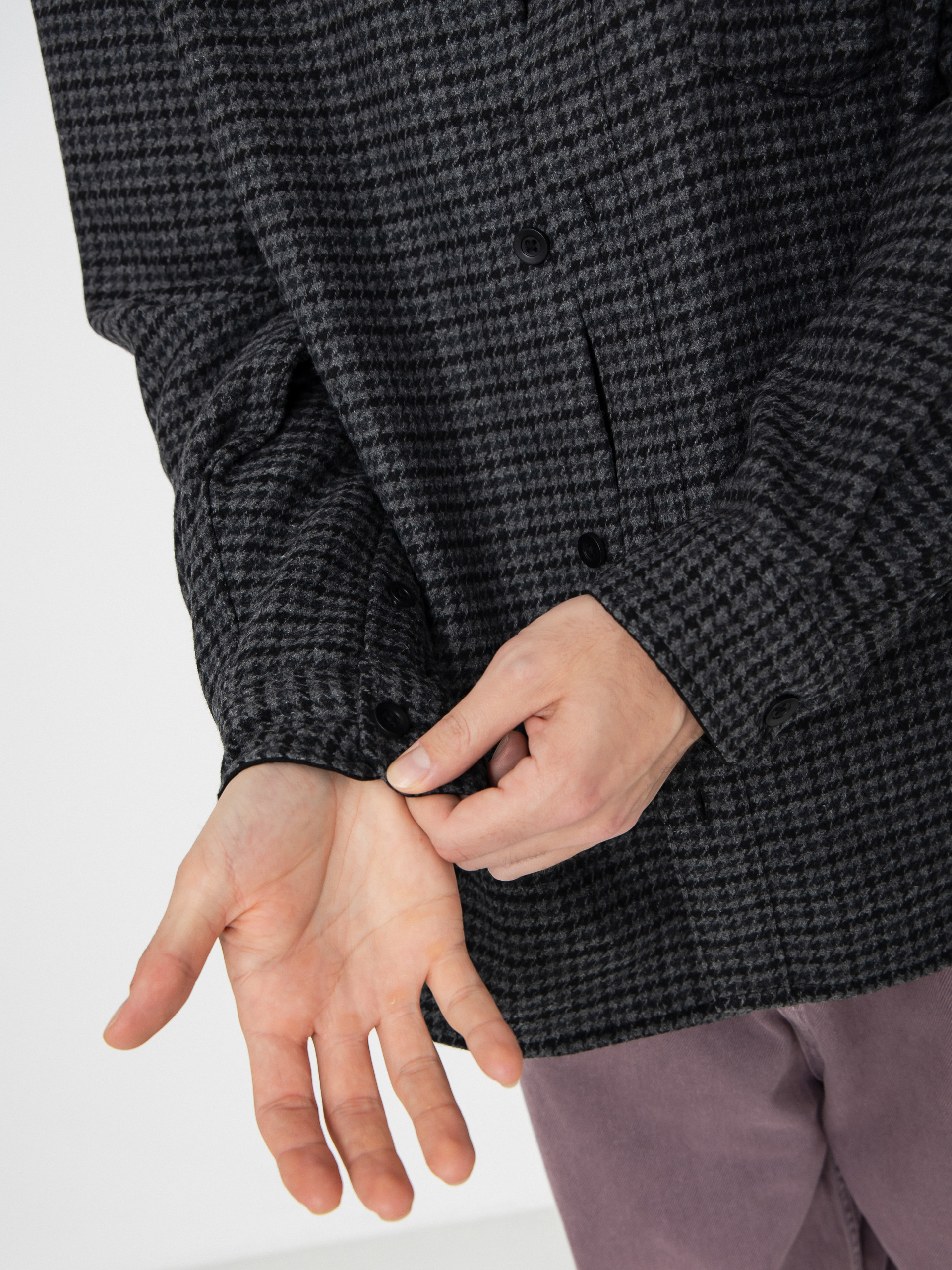 Koszula Carhartt WIP Lowis (lowis houndstooth/grey heather)