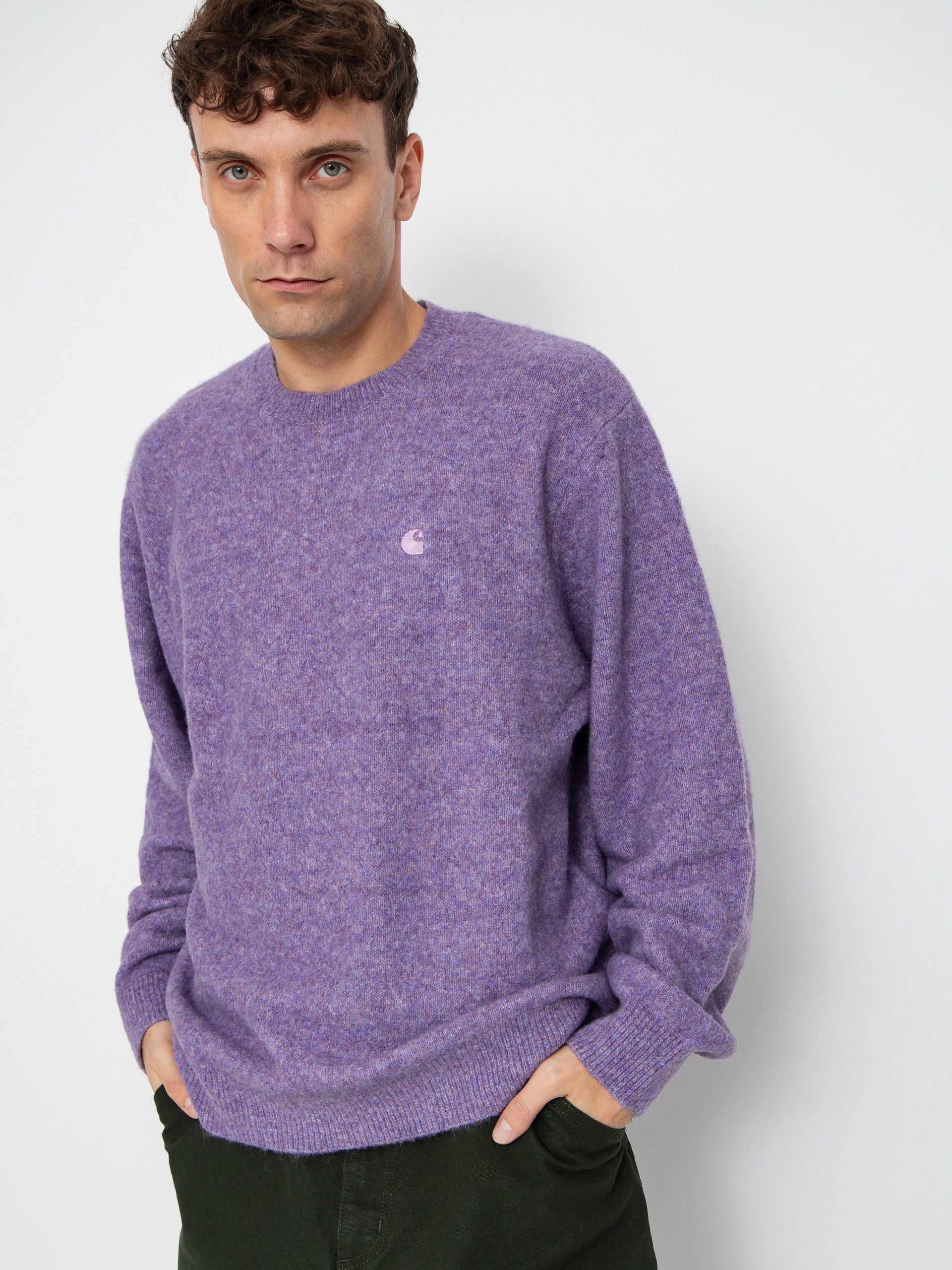 Sweter Carhartt WIP Curtis (tangled phlox)
