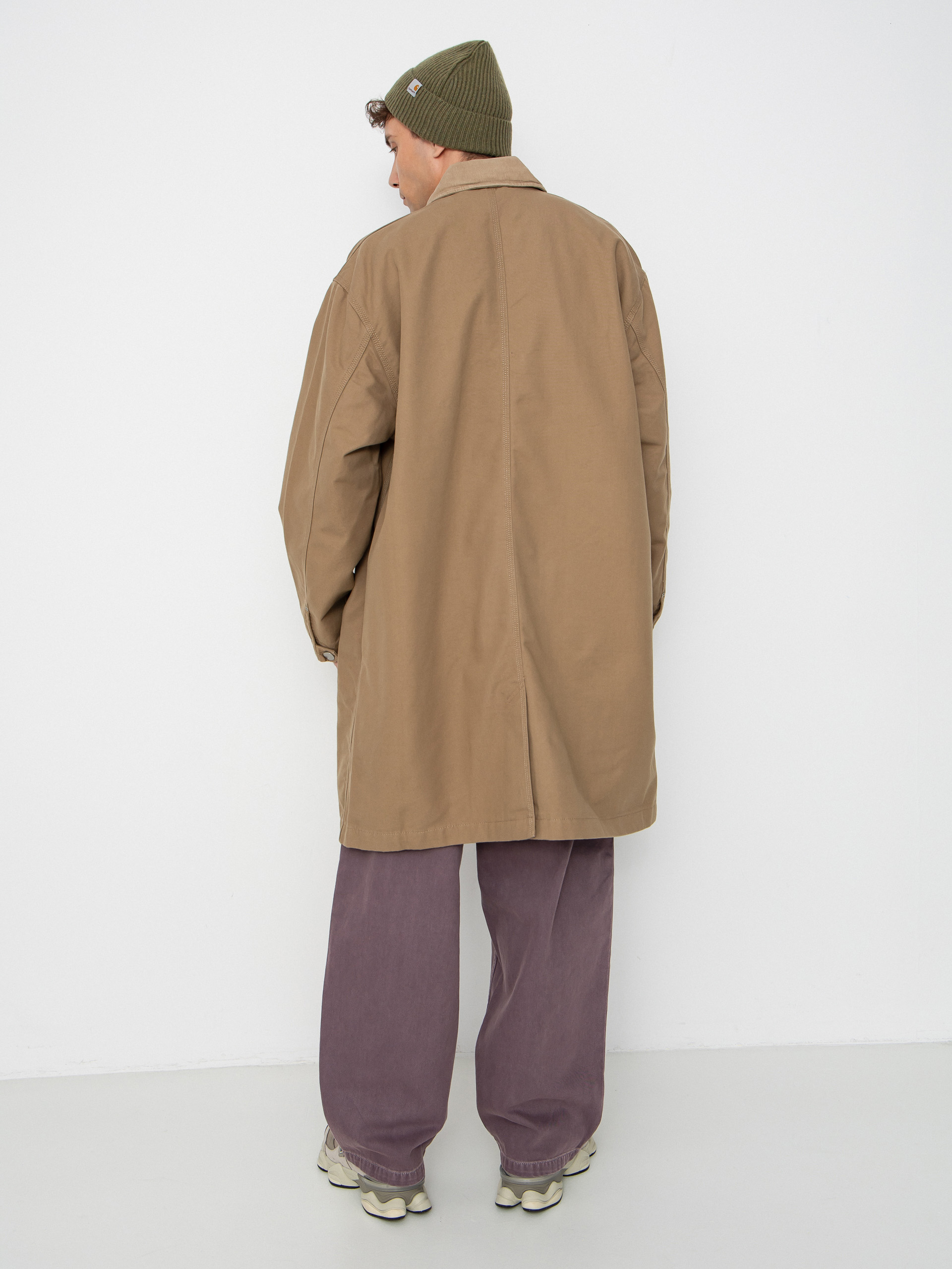 Płaszcz Carhartt WIP Webster Coat (leather/leather/rinsed)