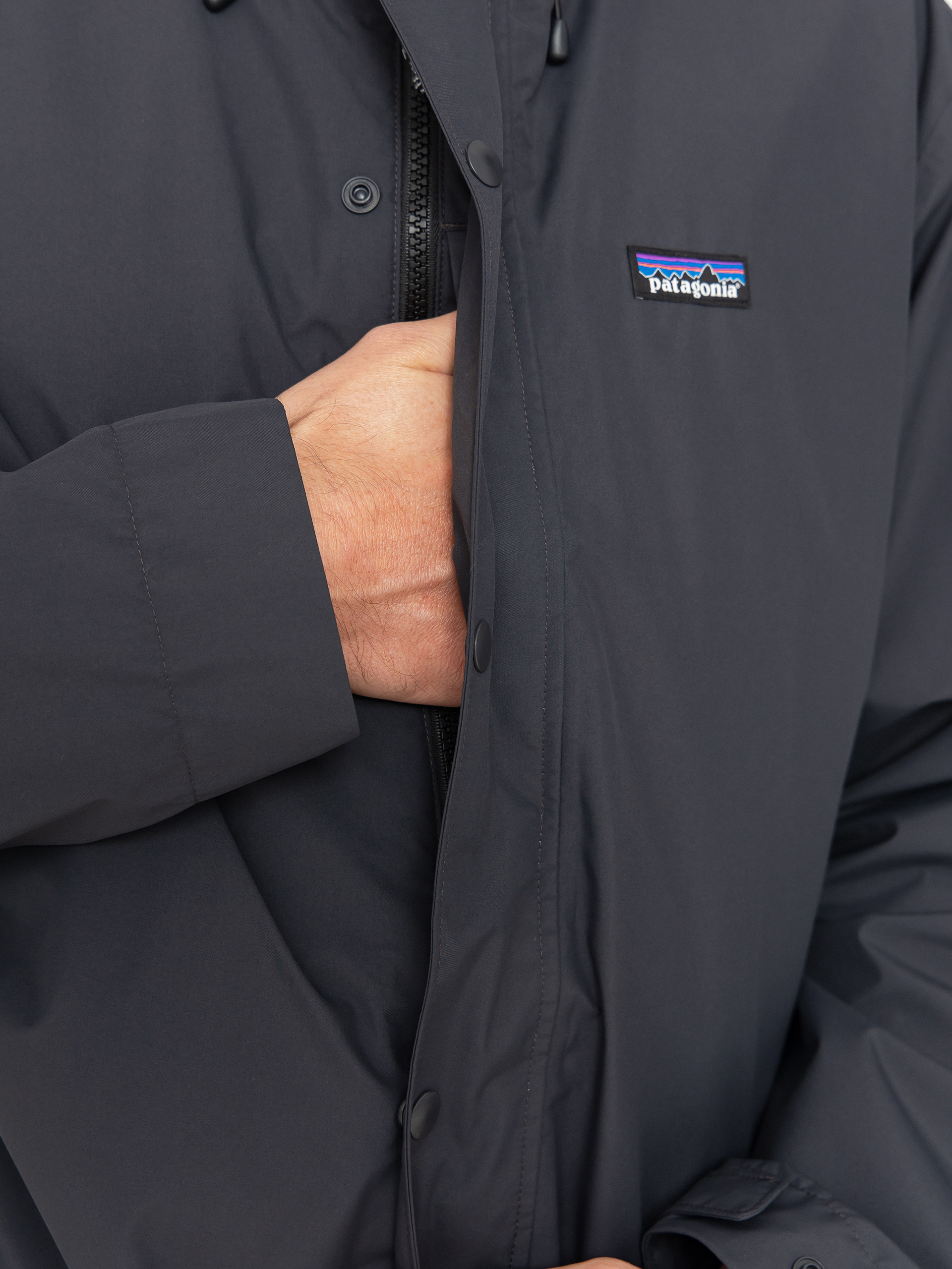 Kurtka Patagonia Jackson Glacier Rain (ink black)