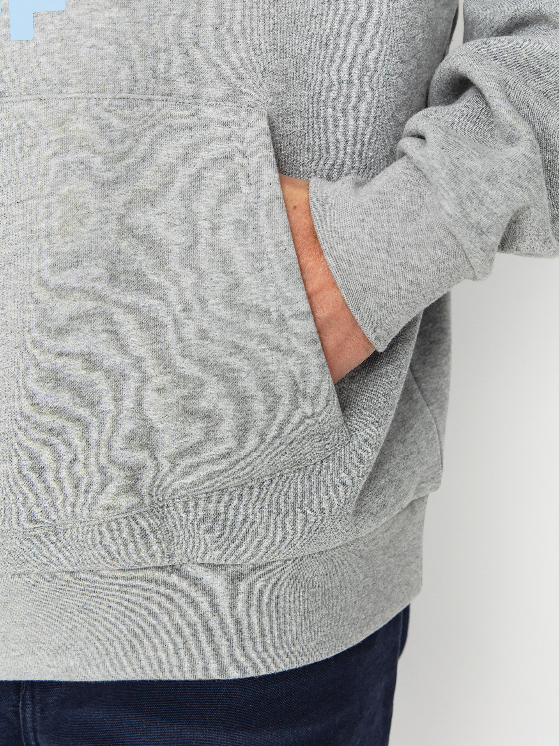 Bluza z kapturem RipNDip White Panther HD (heather grey)