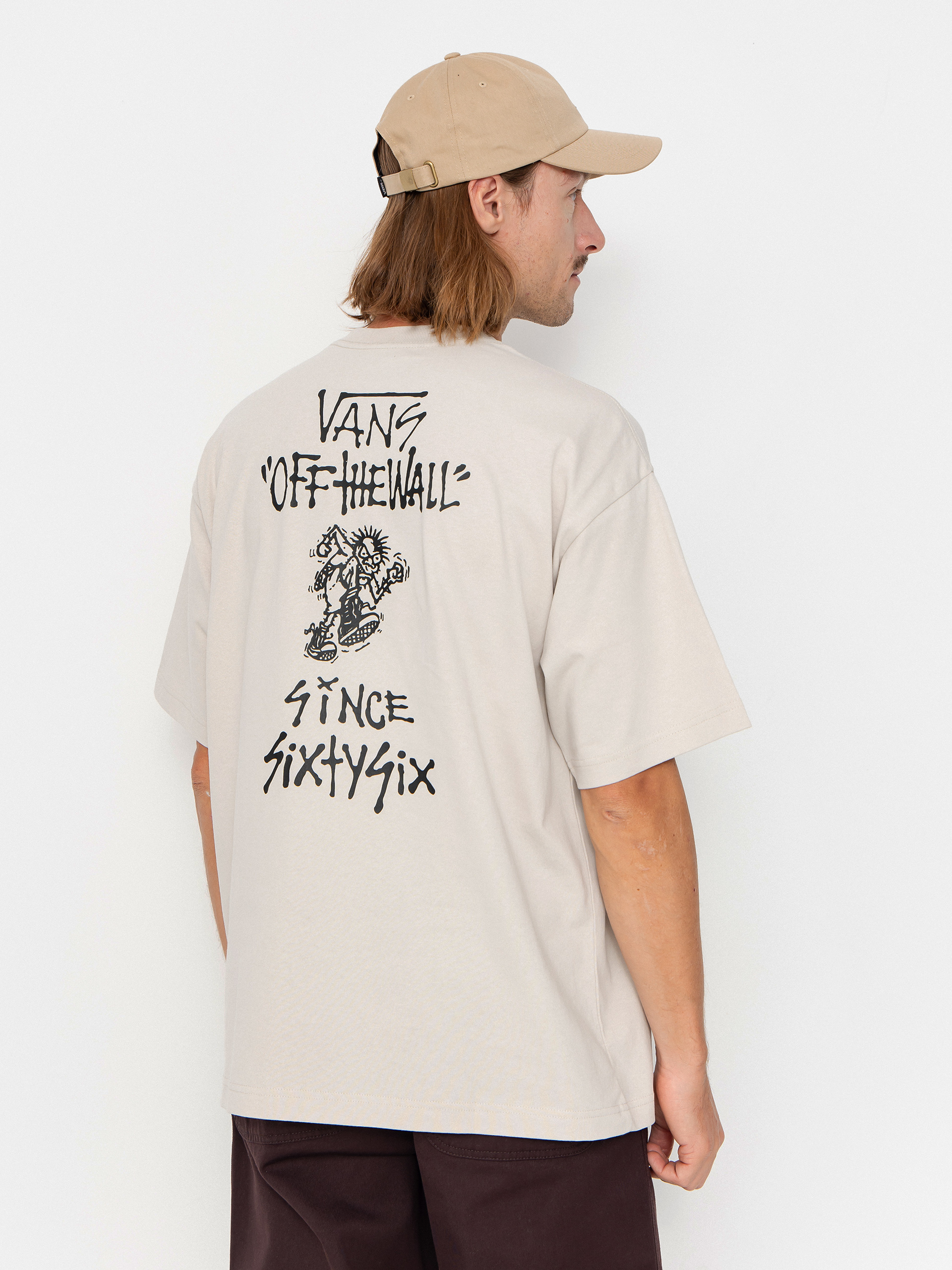 T-shirt Vans Stomper Loose Fit (taupe mist)