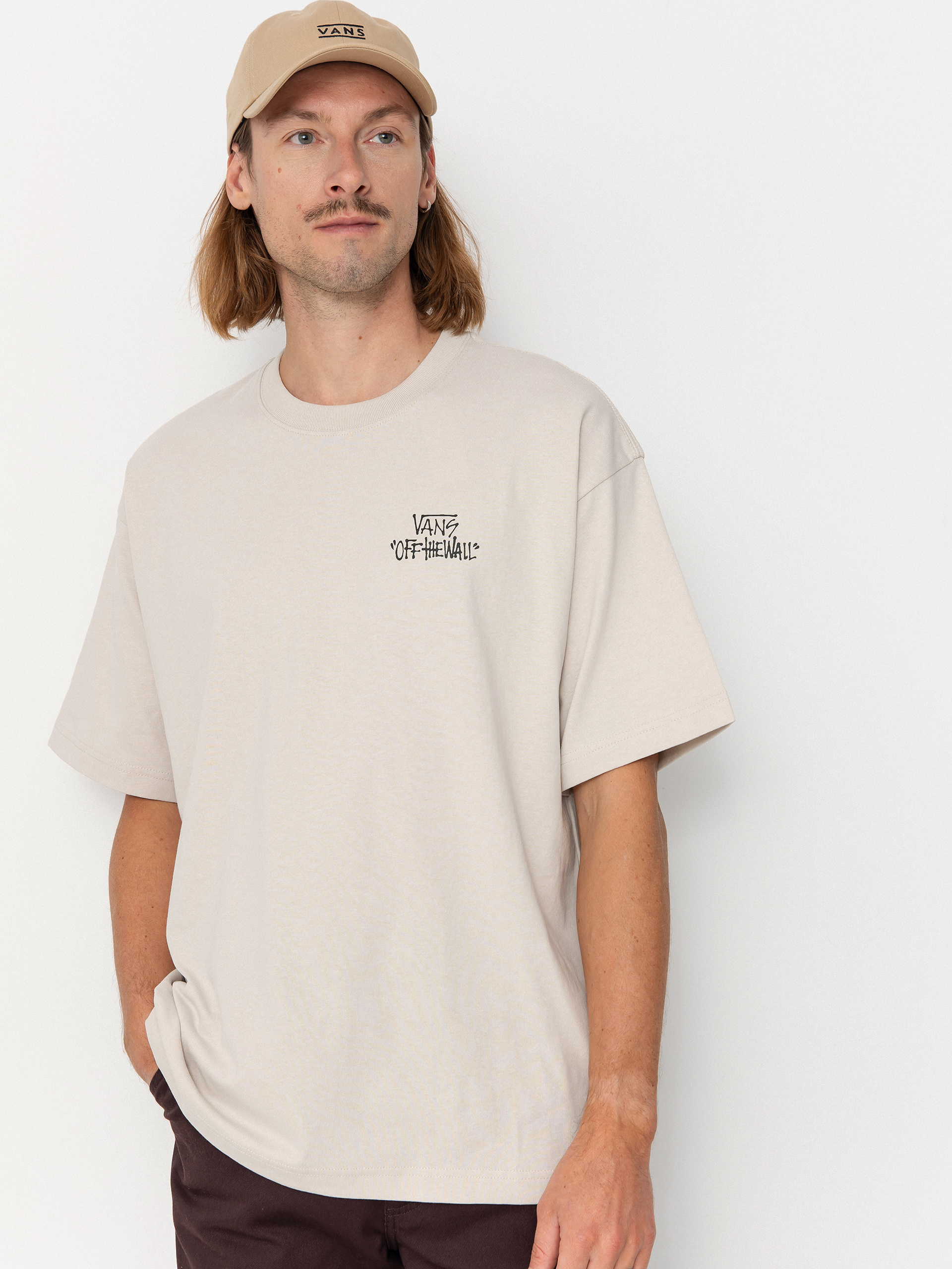 T-shirt Vans Stomper Loose Fit (taupe mist)