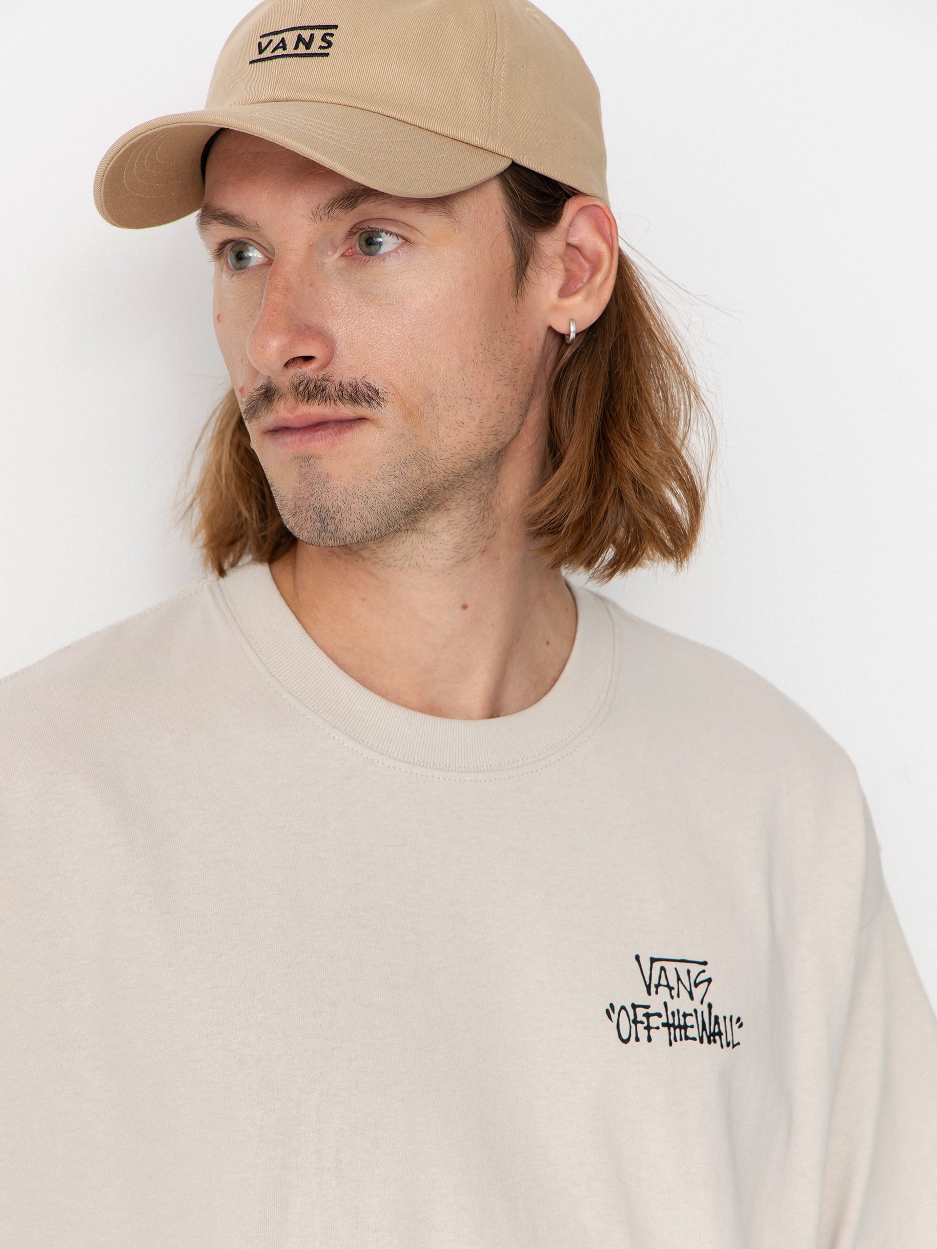 T-shirt Vans Stomper Loose Fit (taupe mist)