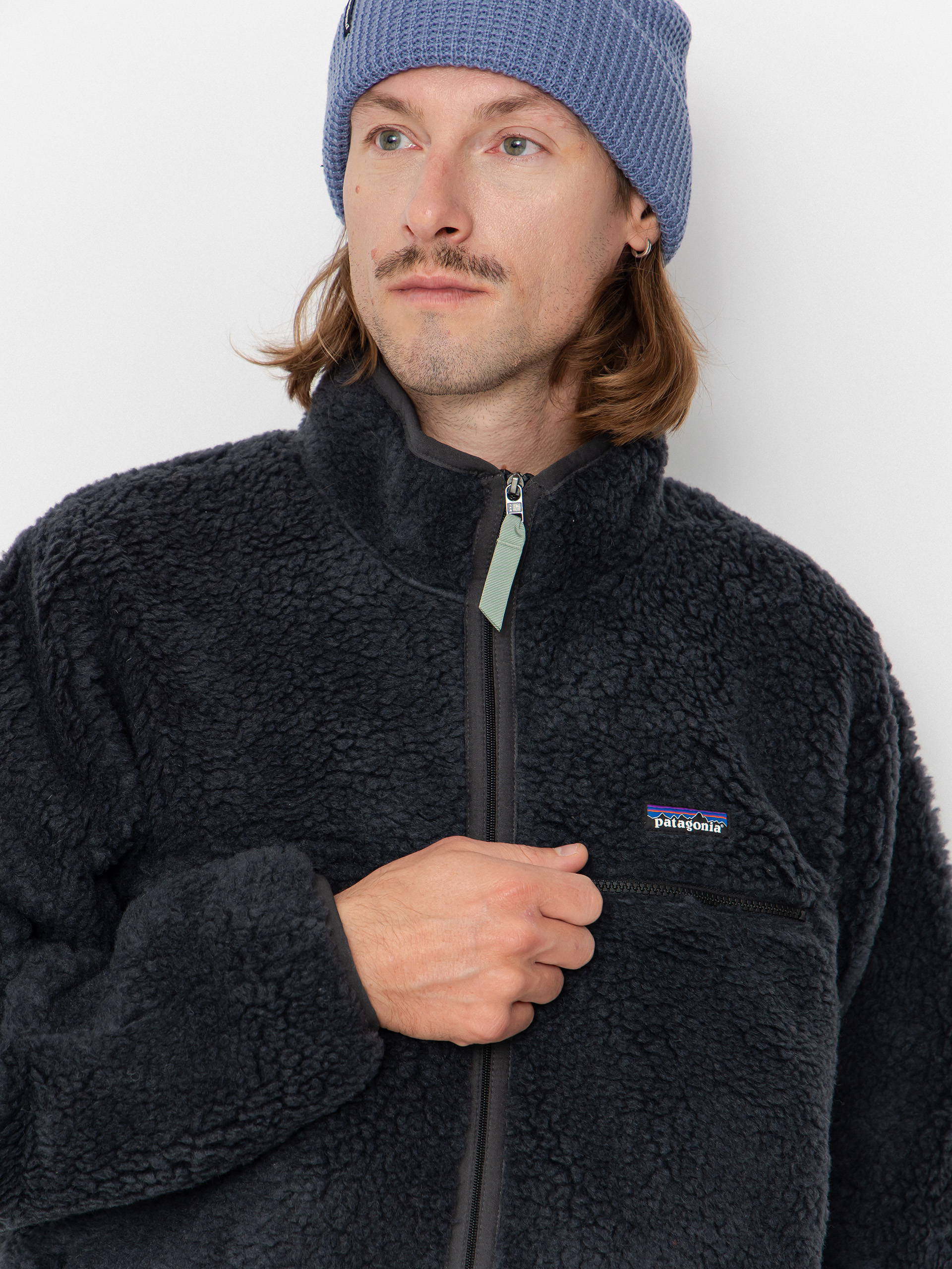 Bluza Patagonia Natural Blend Retro Cardigan (ink black)