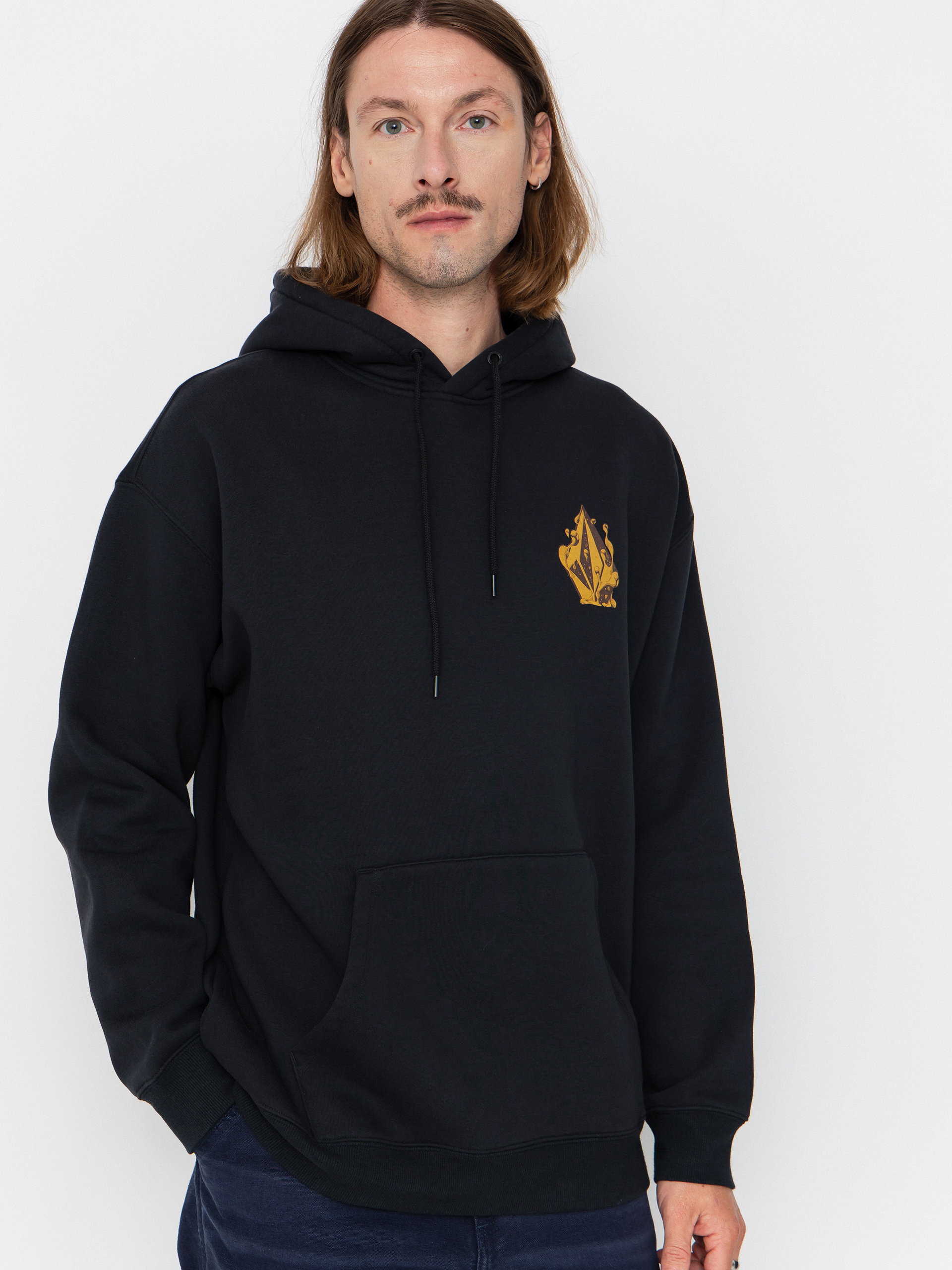 Bluza z kapturem Volcom Fa Callum Rooney HD (antique black)