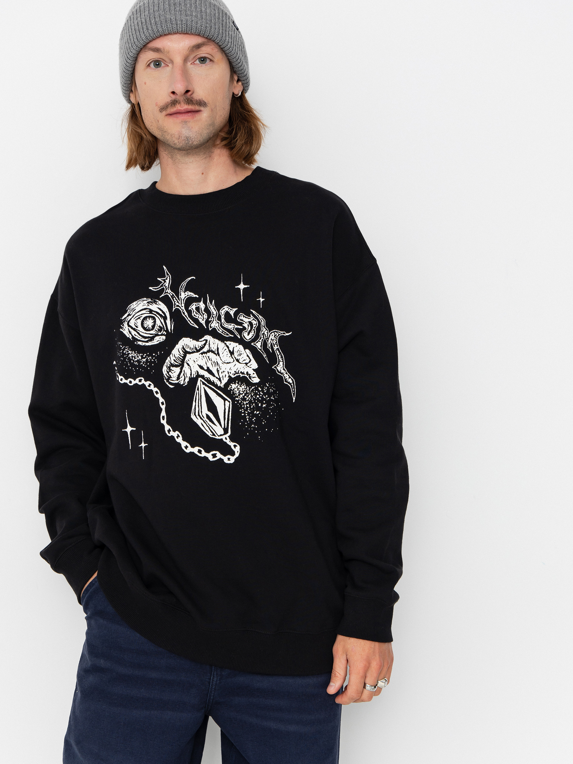 Bluza Volcom Recto Verso Crew (black)