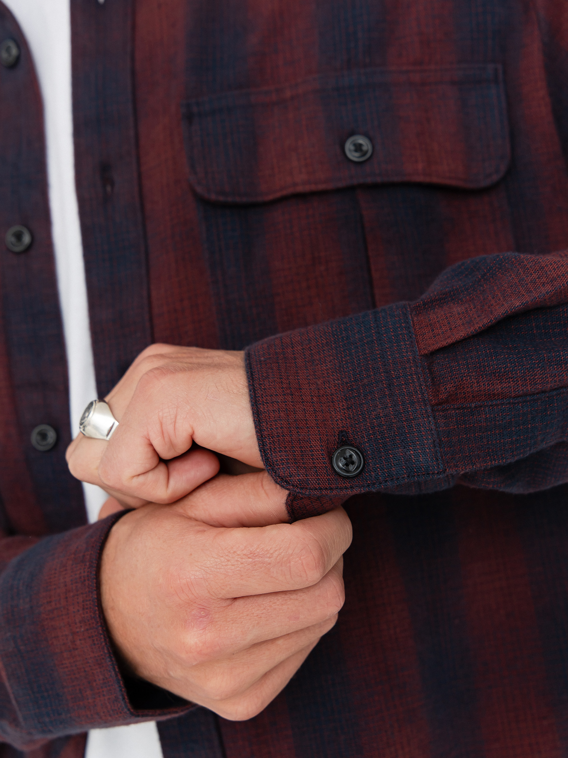 Koszula Volcom Shadowstone Flannel (navy)