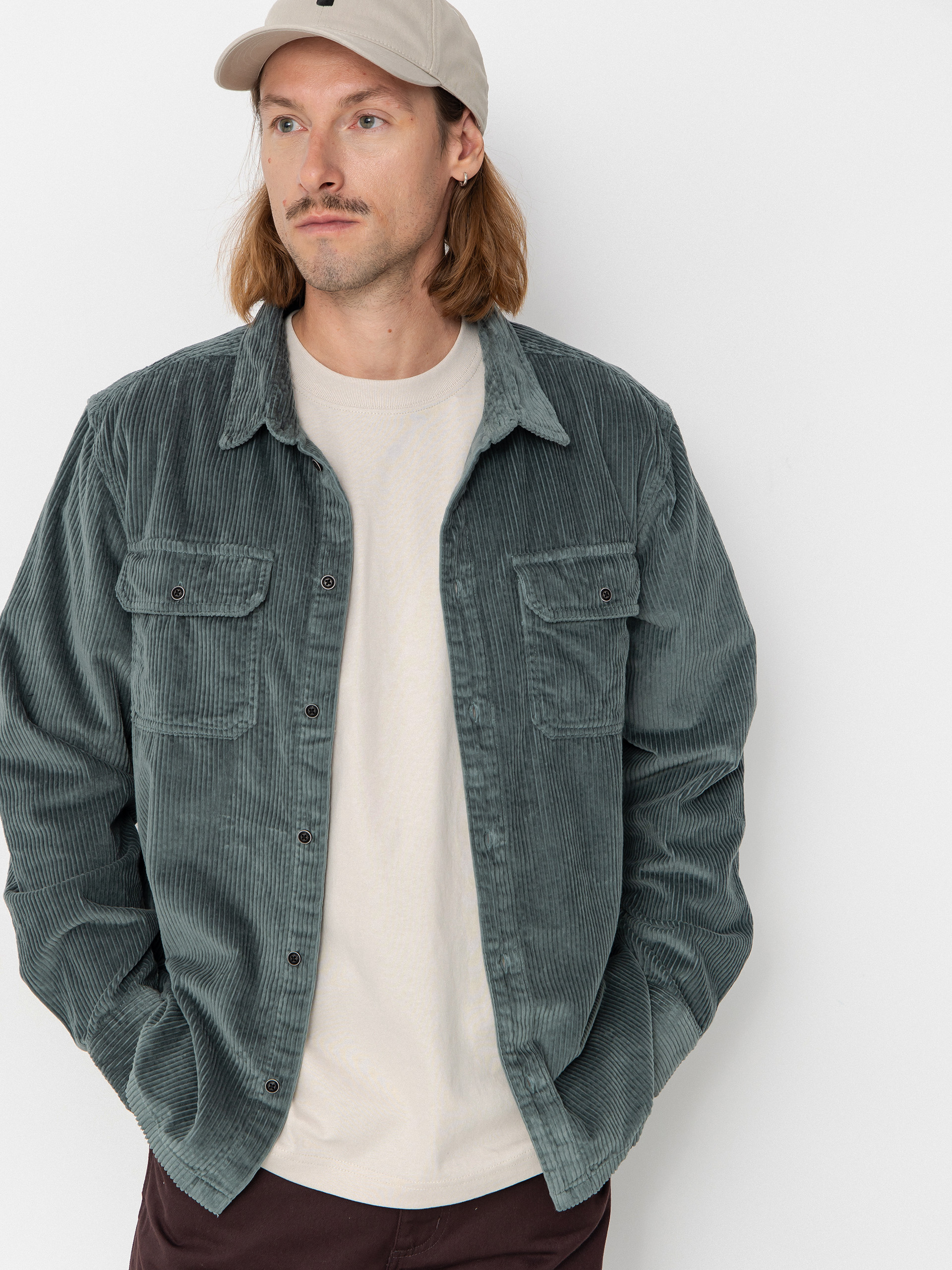 Koszula Iriedaily Bubble Cord (cool jungle)