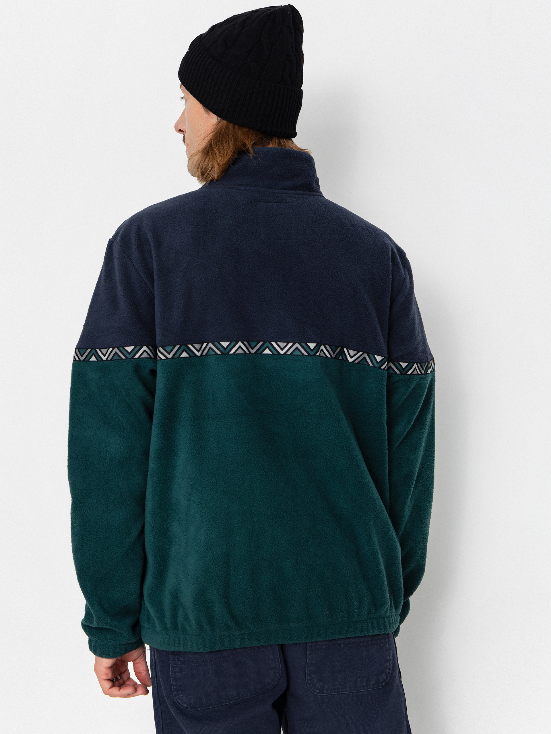 Męski Polar Iriedaily Monte Noe (blue green)