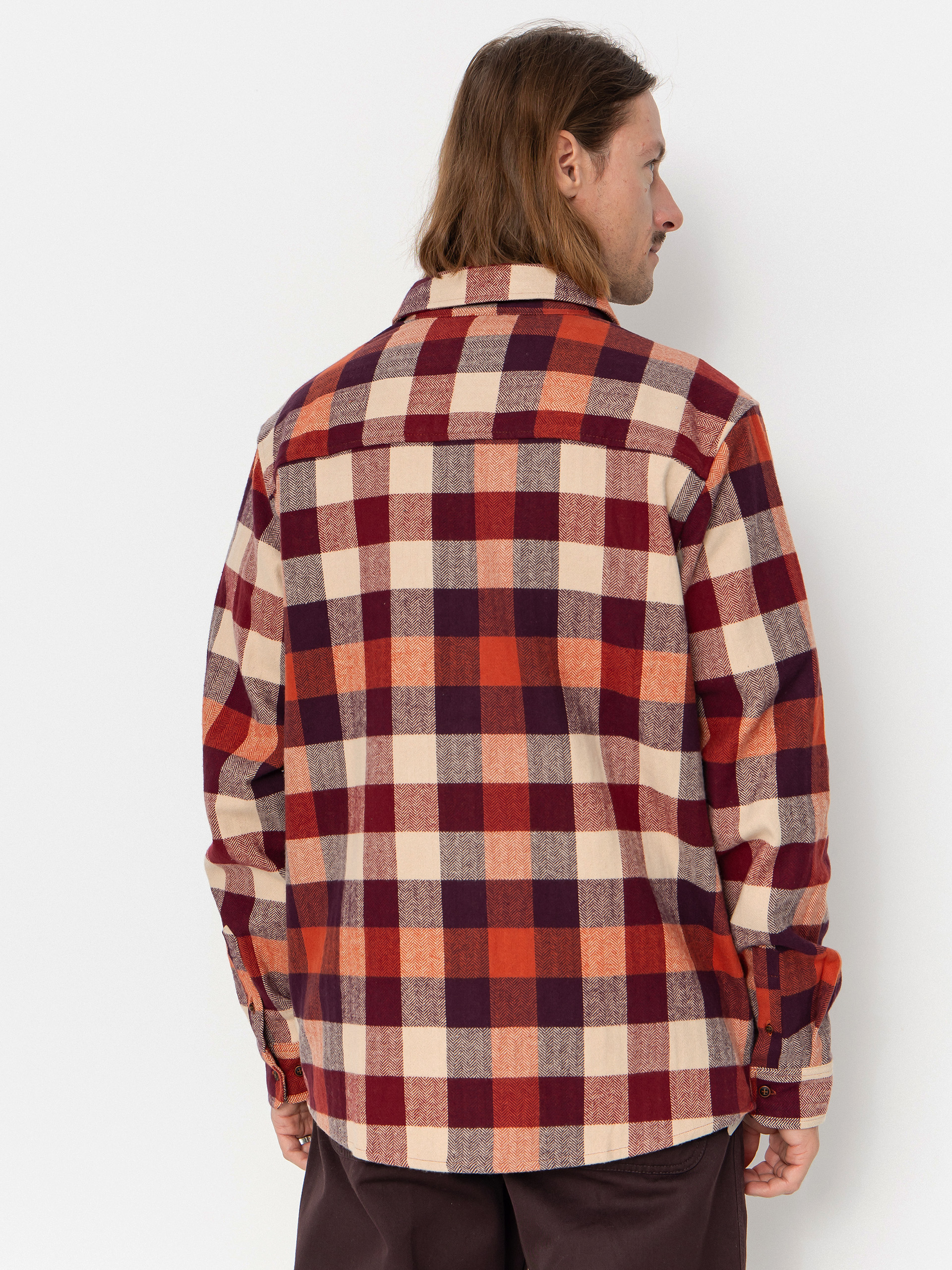 Koszula Iriedaily Lumber Fella (wine)