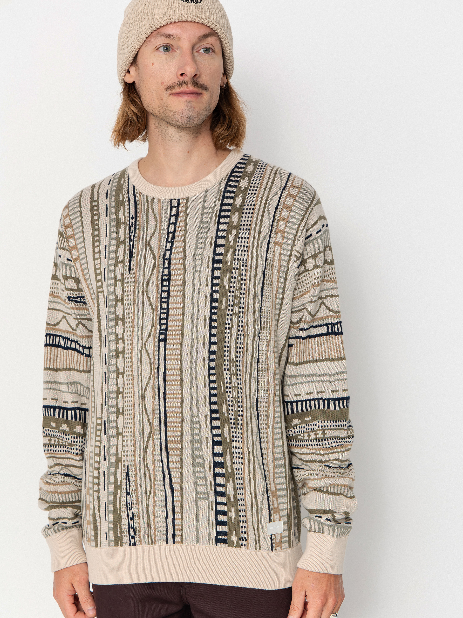 Sweter Iriedaily Theodore Knit (cool olive)