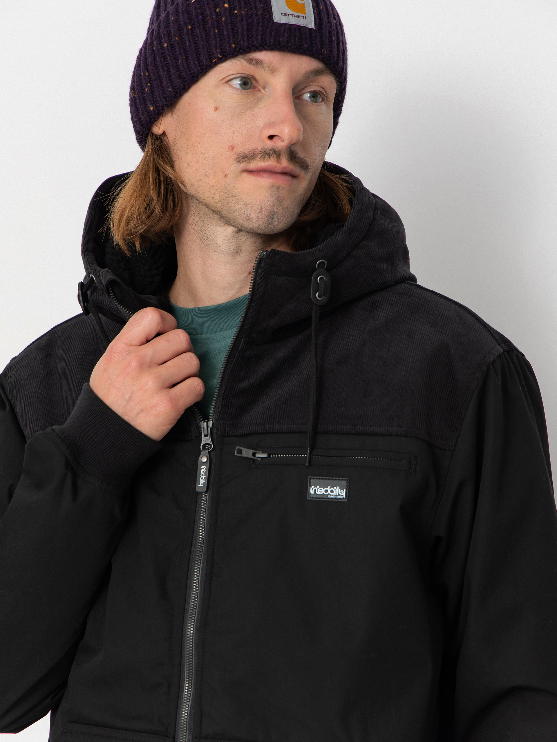 Kurtka Iriedaily Hafen (uni black)