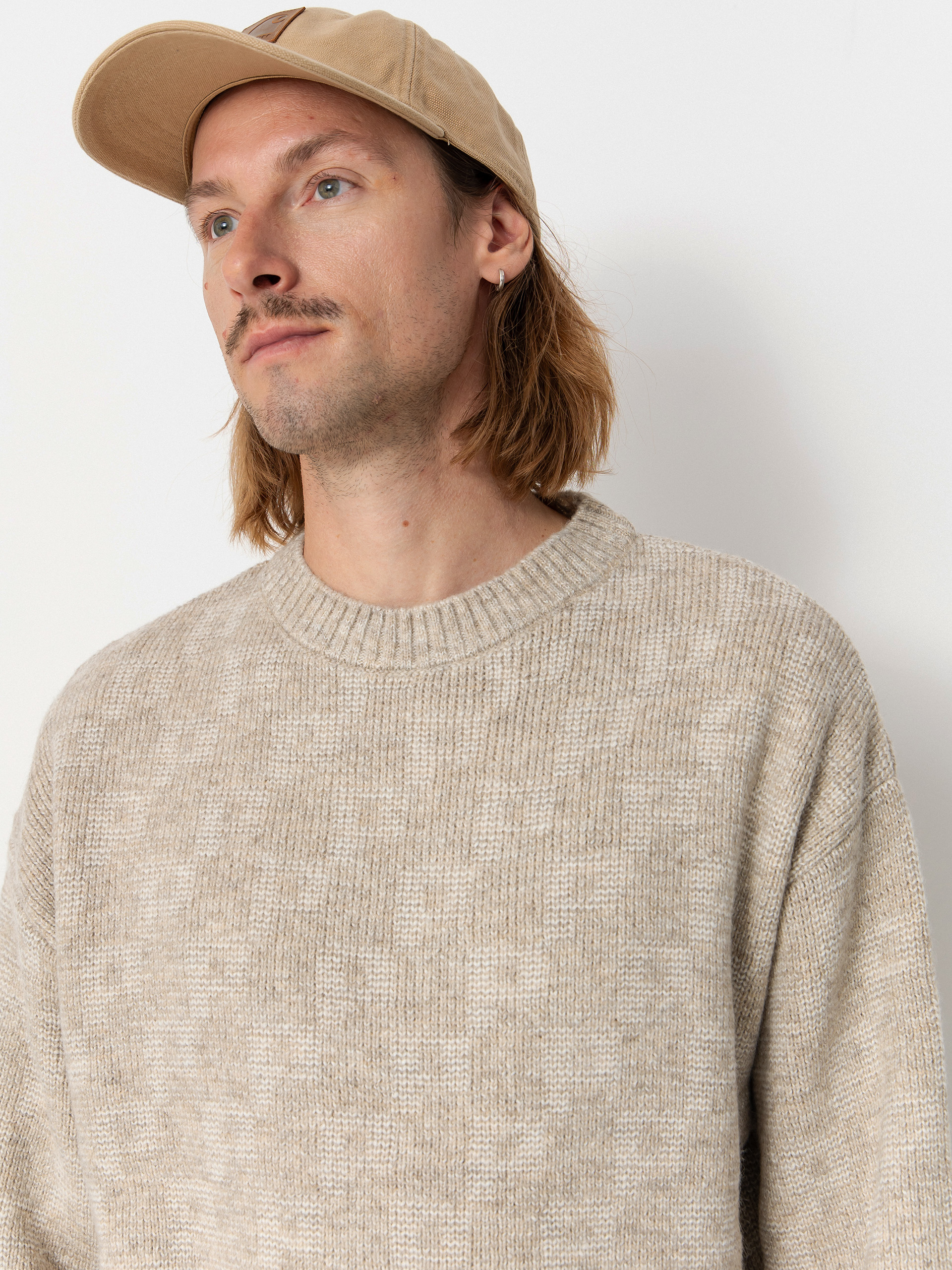 Sweter Polar Skate George P Pattern (sand)
