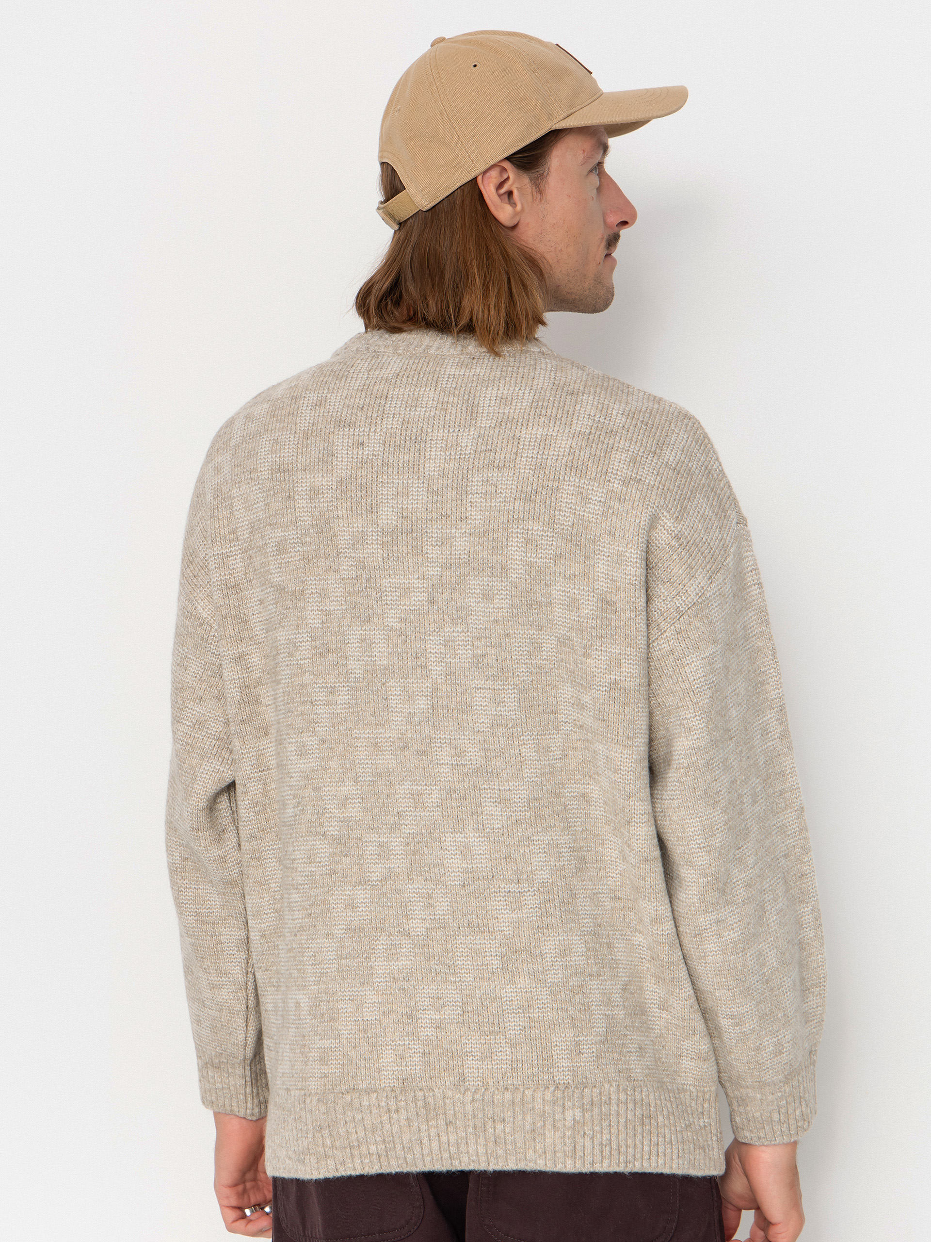 Sweter Polar Skate George P Pattern (sand)