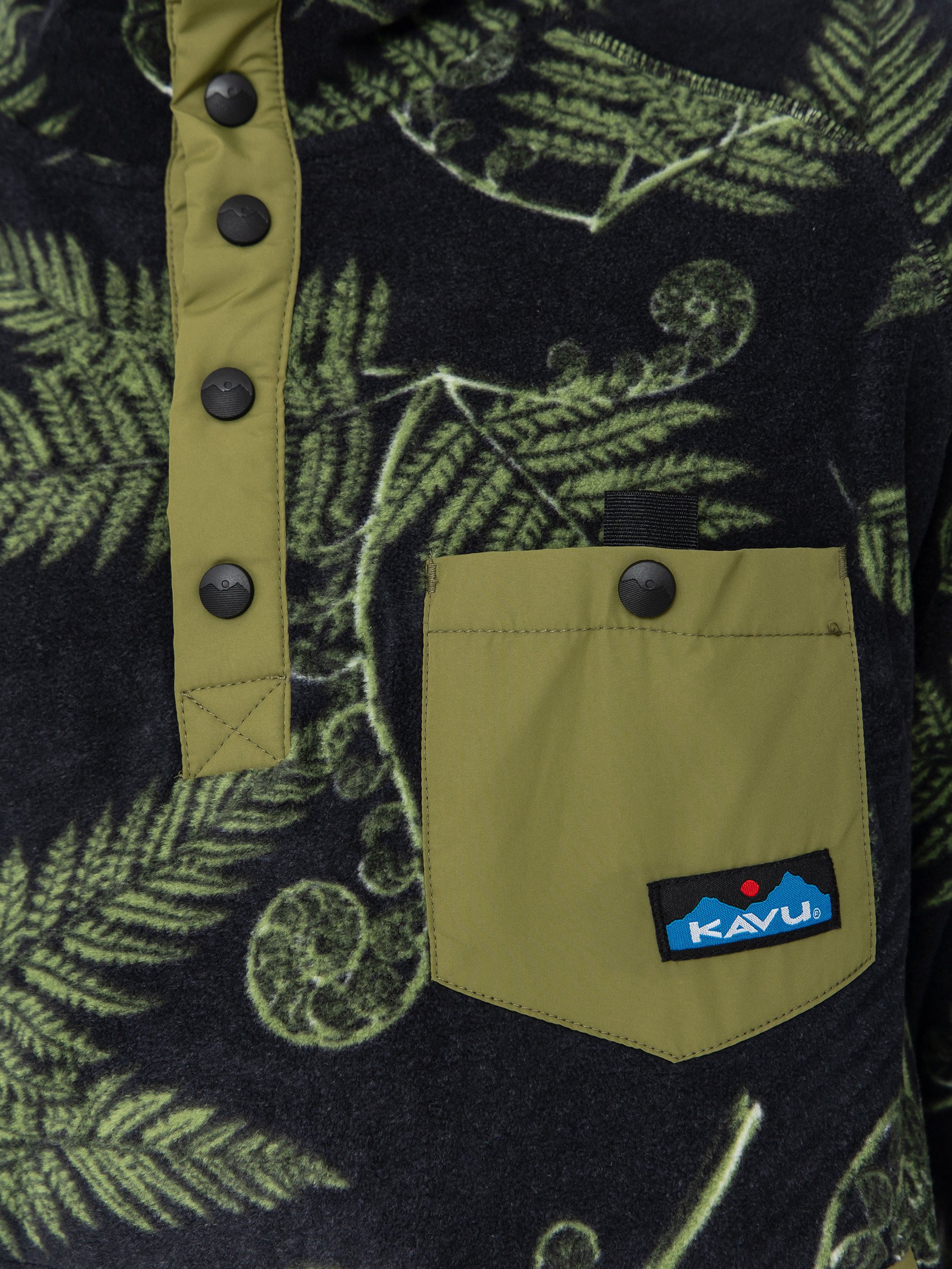 Męski Polar Kavu Teannaway (fiddlehead)