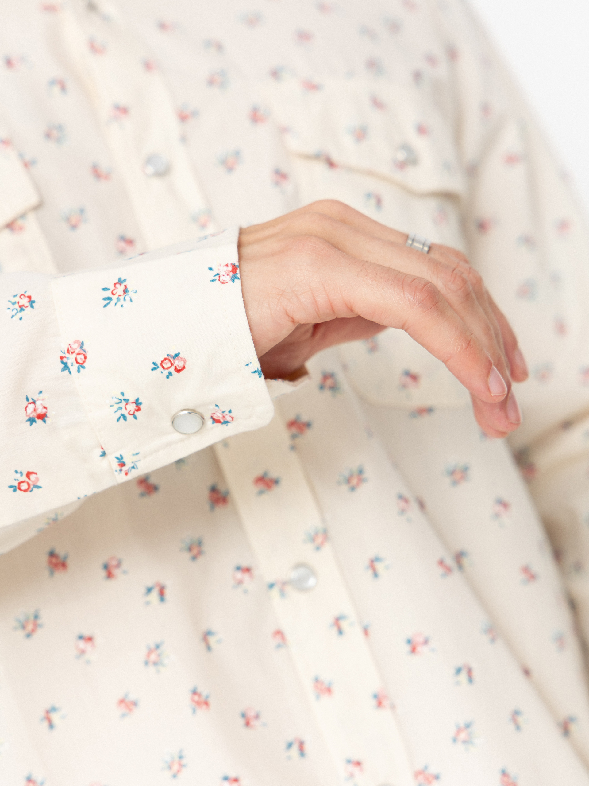 Koszula Brixton Wayne Wvn Ls (whitecap)