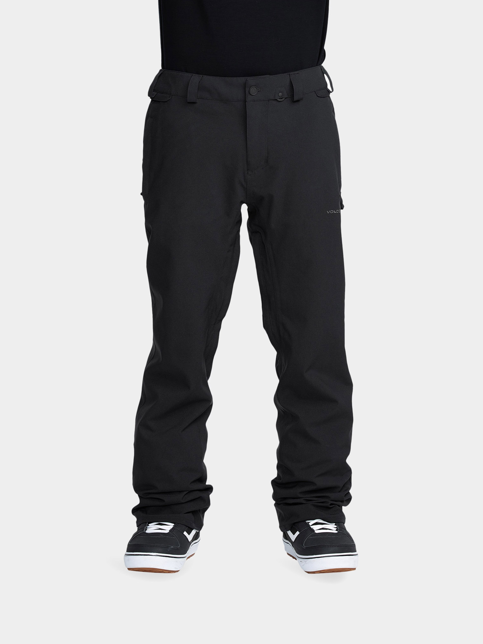 Spodnie snowboardowe Volcom Freakin Snow Chino (black)