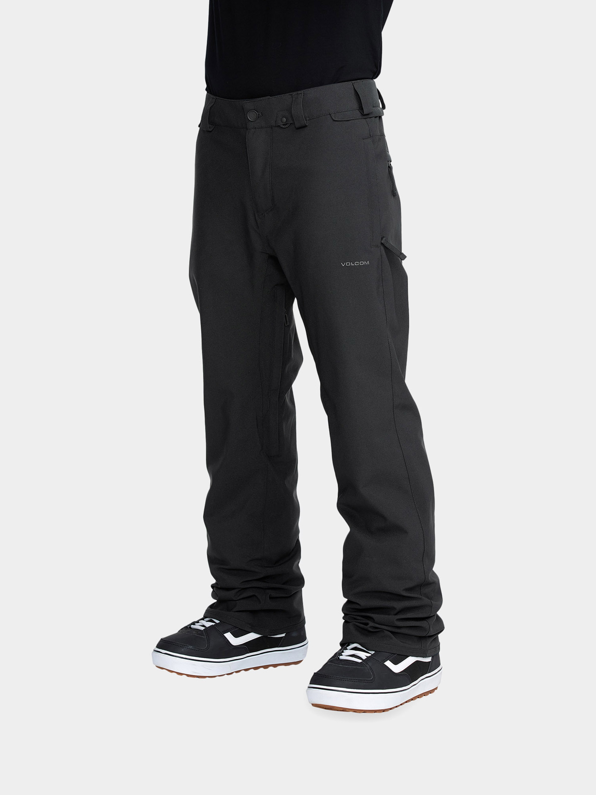 Męskie Spodnie snowboardowe Volcom Freakin Snow Chino (black)