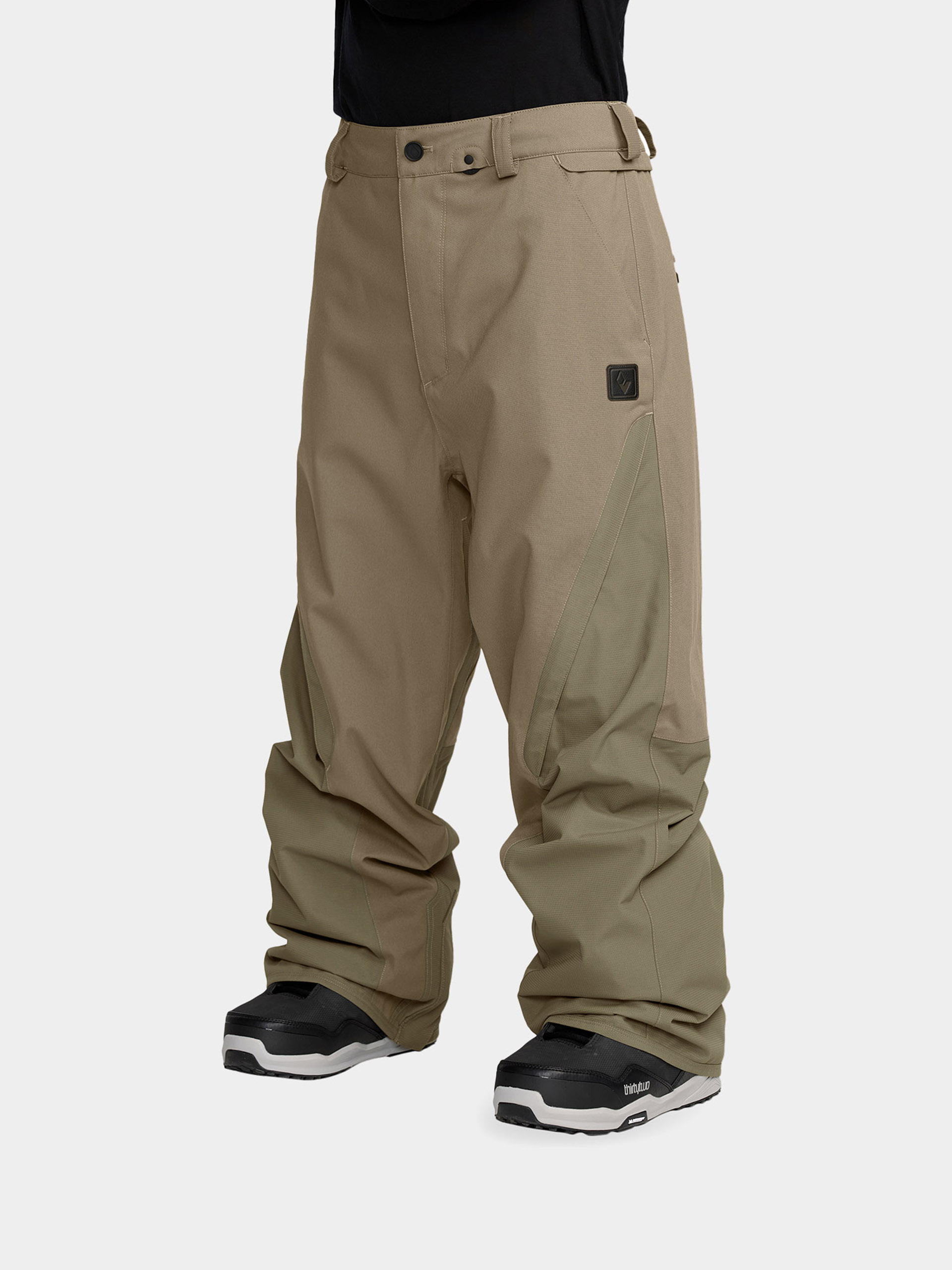 Męskie Spodnie snowboardowe Volcom Kleveland (military)