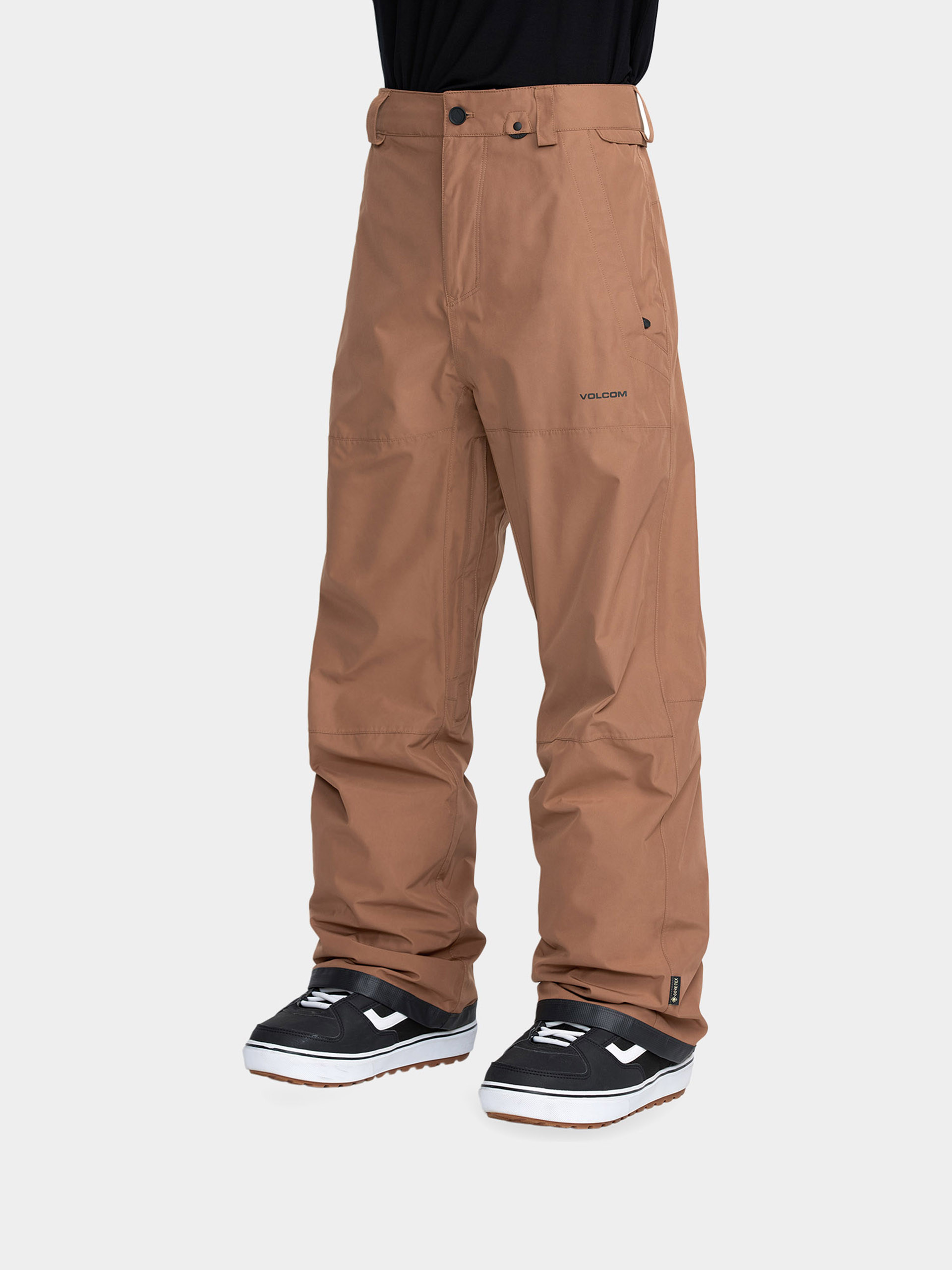 Męskie Spodnie snowboardowe Volcom Dua Gore Tex (terra brown)