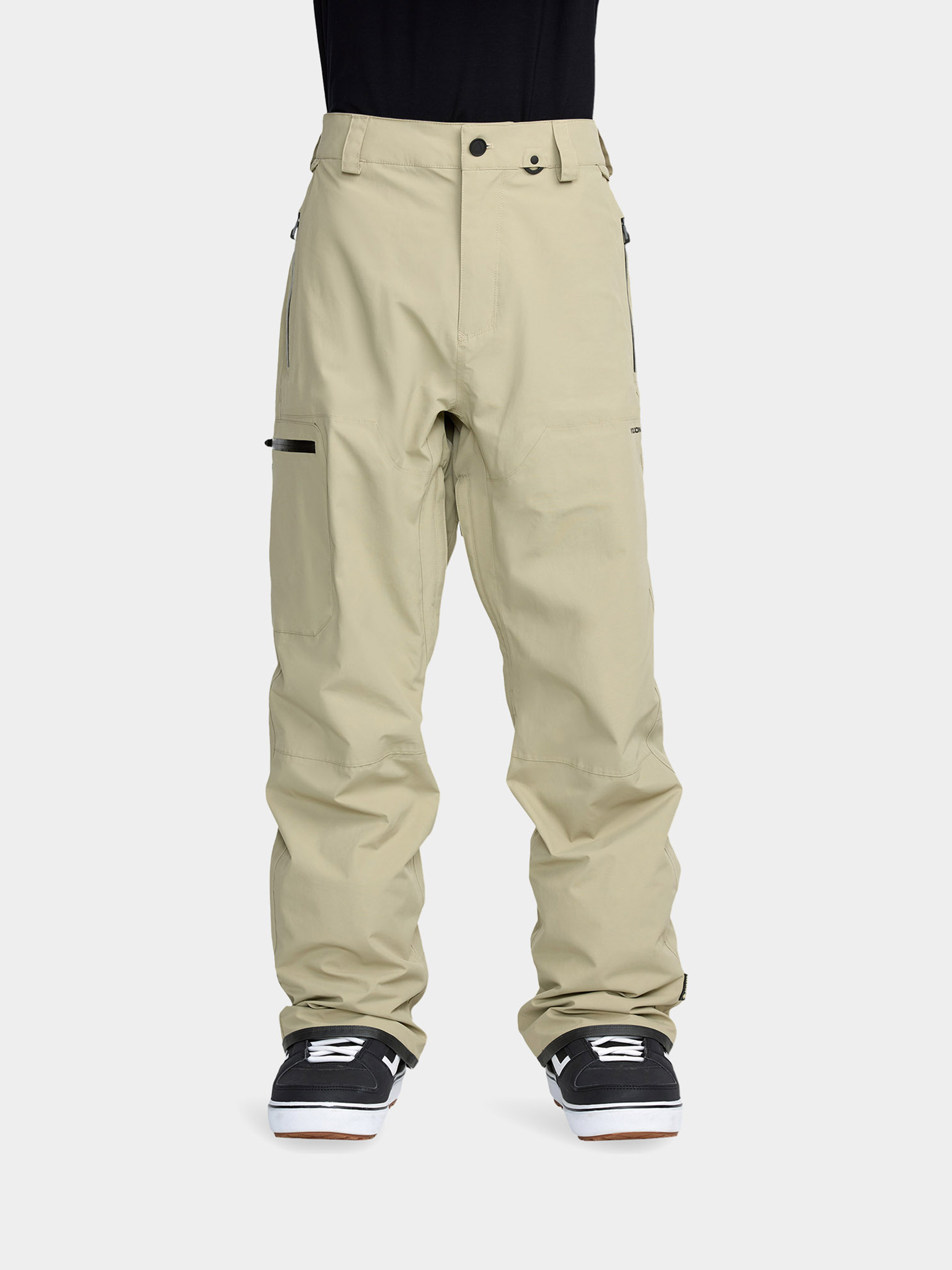 Męskie Spodnie snowboardowe Volcom L Gore Tex (moss green)