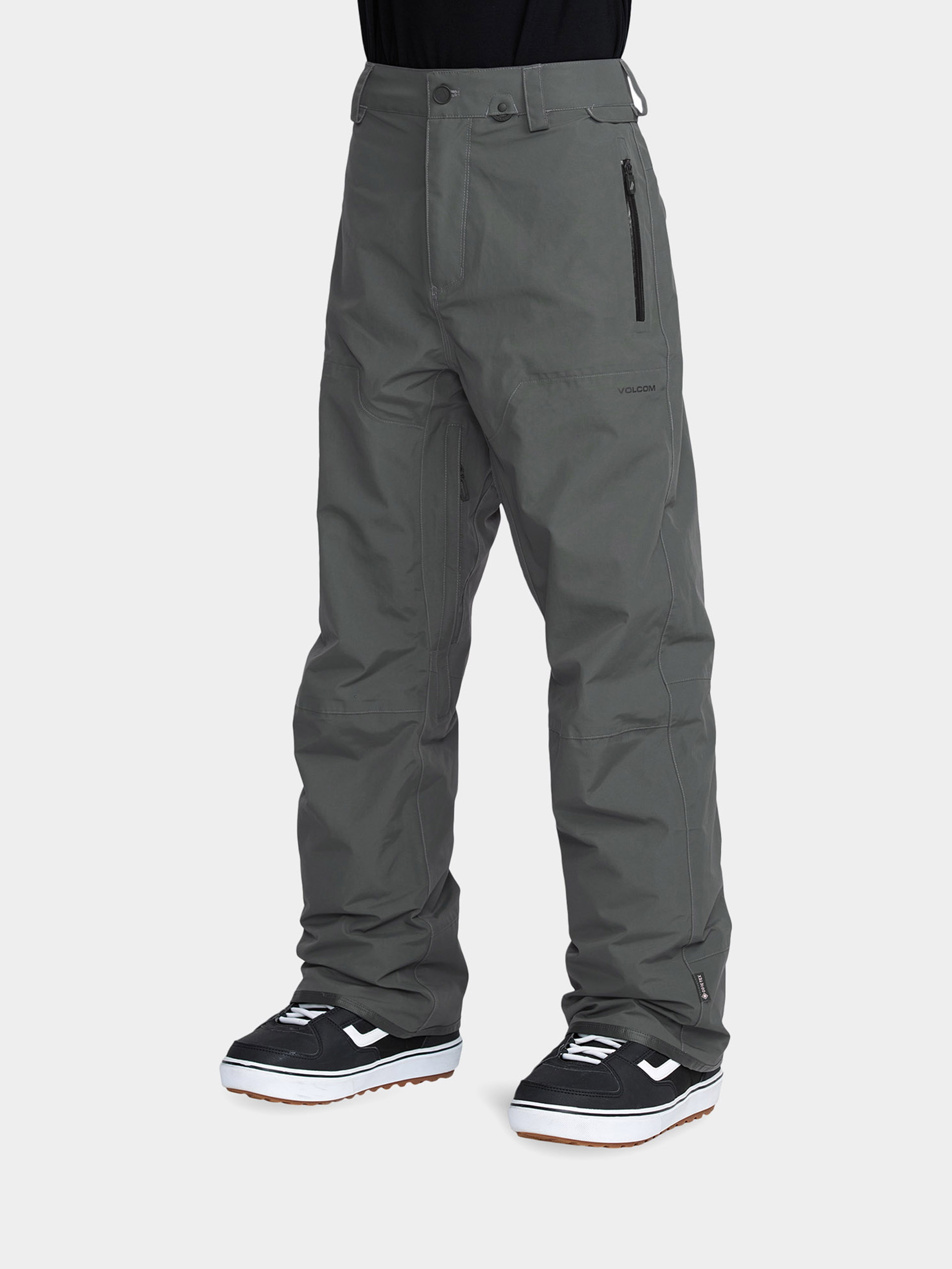 Męskie Spodnie snowboardowe Volcom L Gore Tex (dark grey)