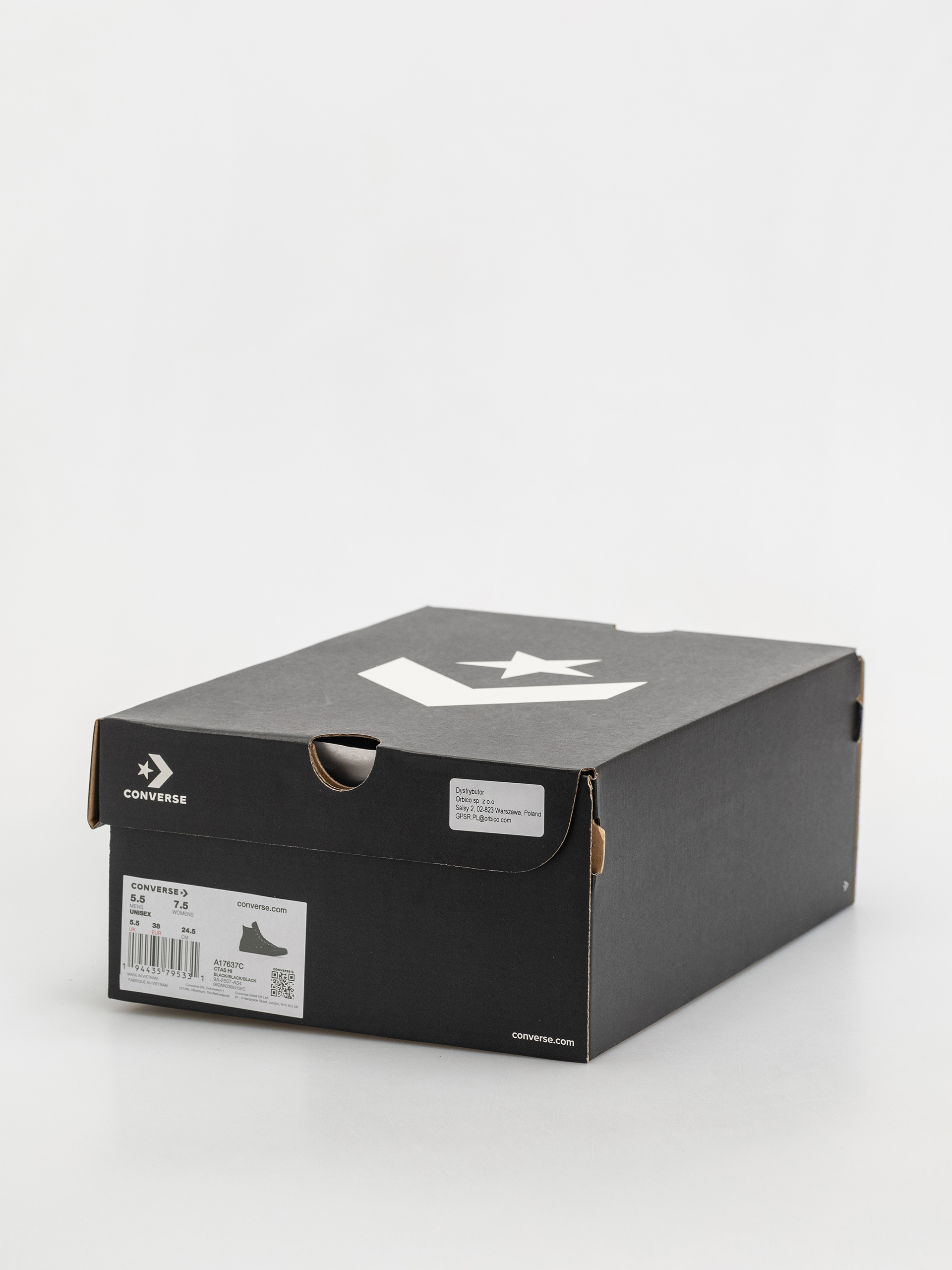 Trampki Converse Chuck Taylor All Star Hi (black/black/black)