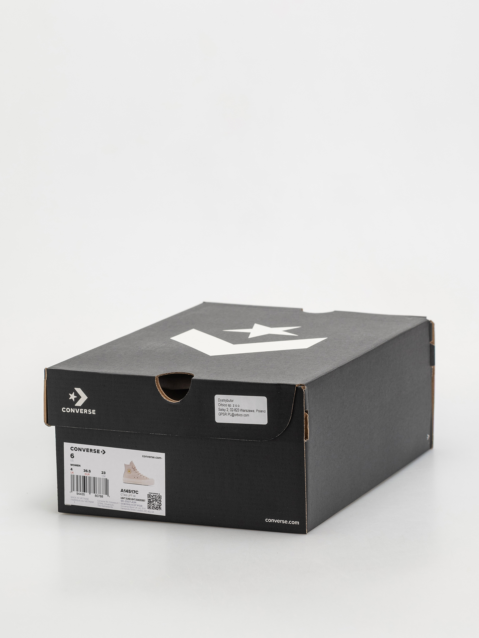 Trampki Converse Chuck Taylor All Star Lift Hi Wmn (light dune/light dune/egret)