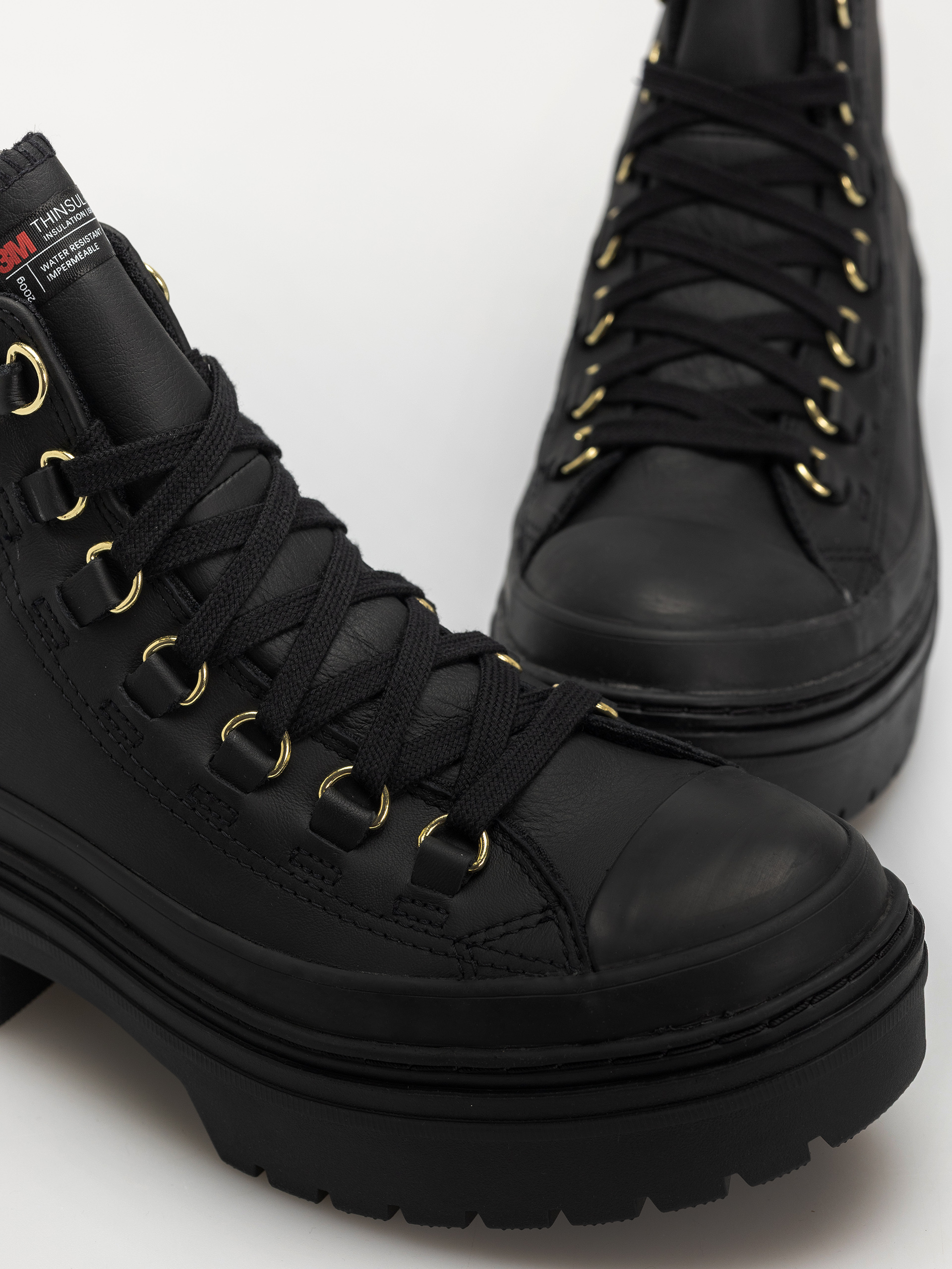 Buty Converse Chuck Taylor All Star Lugged Heel Wmn (black/black/gold)