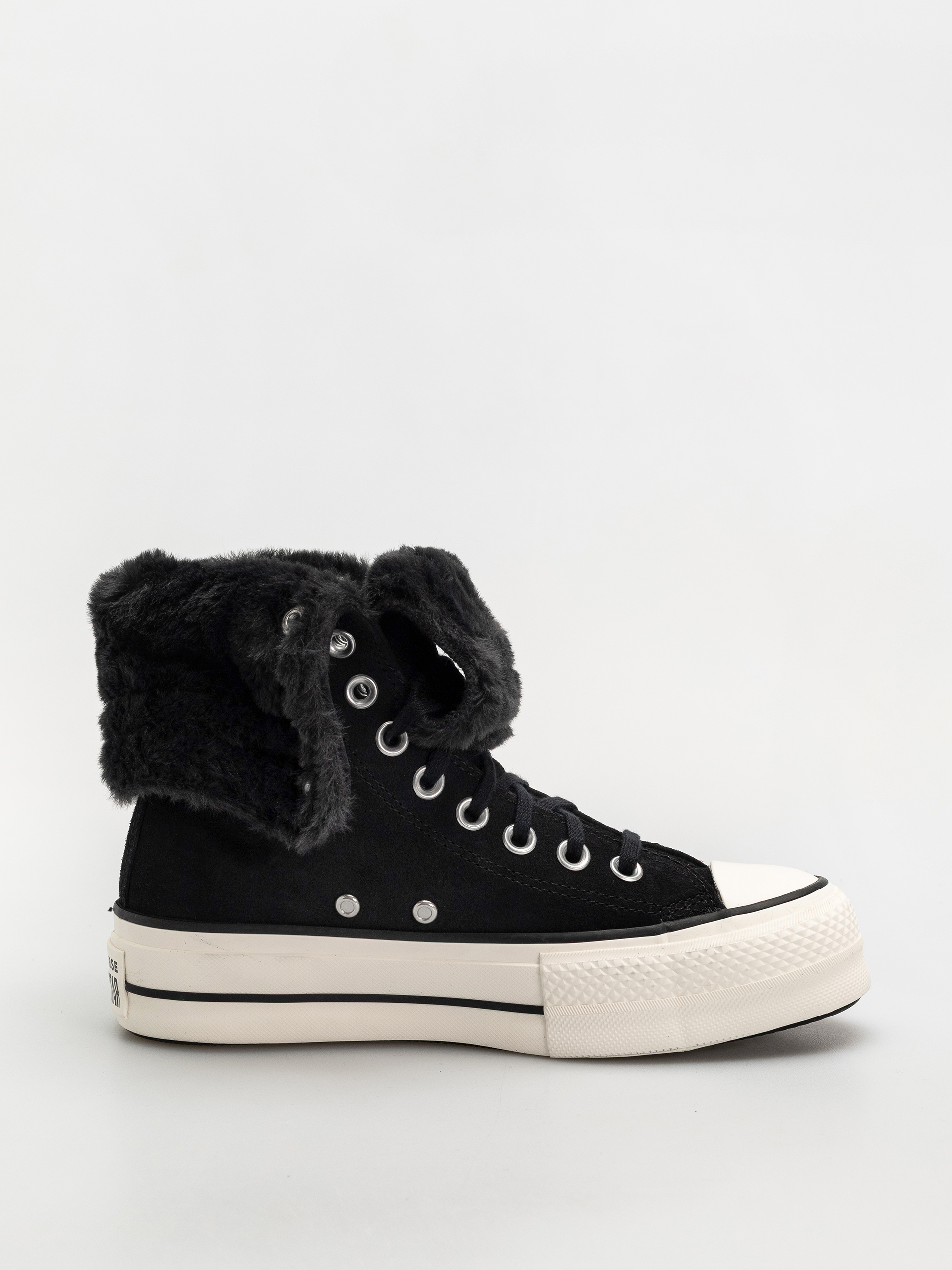 Trampki Converse Chuck Taylor All Star Fold Over Lift Wmn (black/black/black)