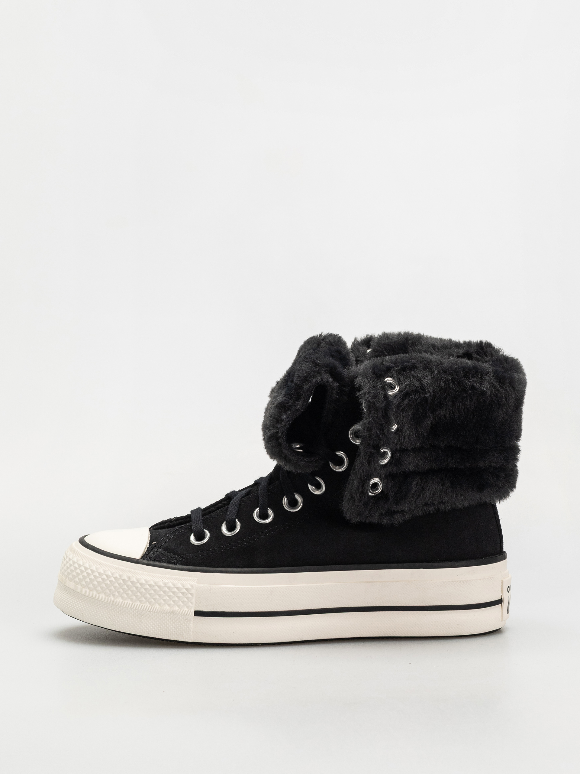 Trampki Converse Chuck Taylor All Star Fold Over Lift Wmn (black/black/black)