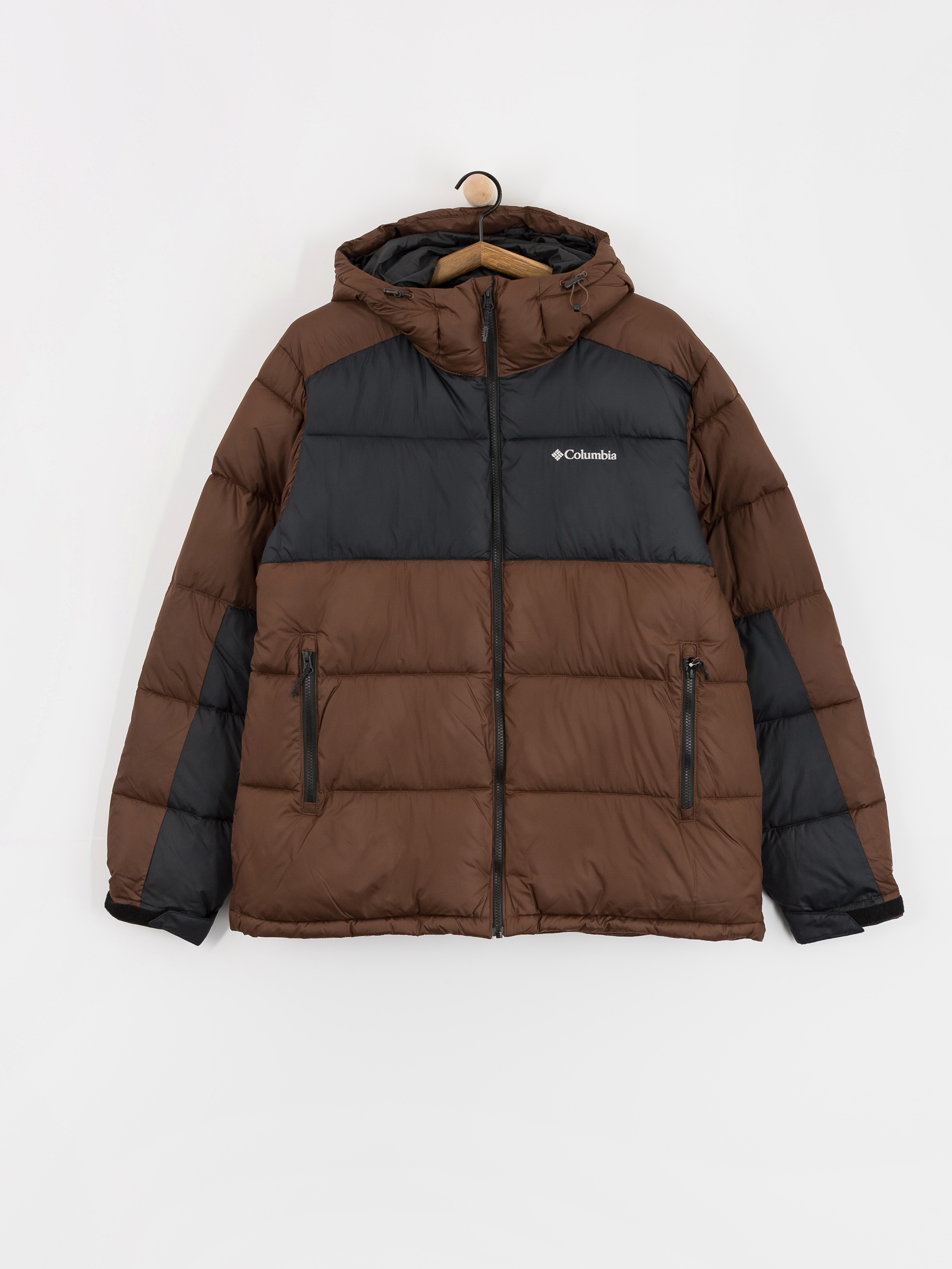 Kurtka Columbia Pike Lake II Hooded (tobacco/black)