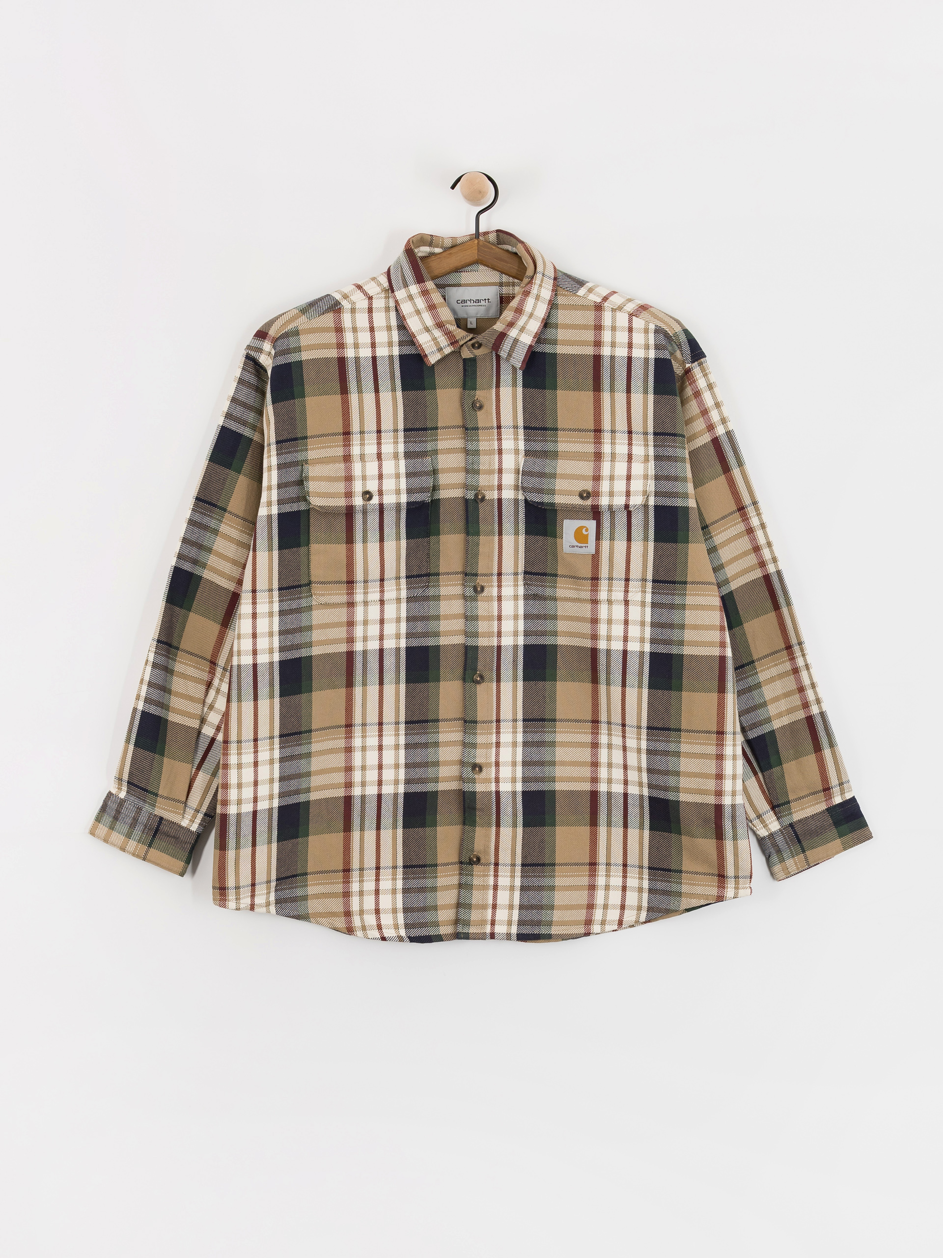 Koszula Carhartt WIP Tamblyn (tamblyn check/leather)