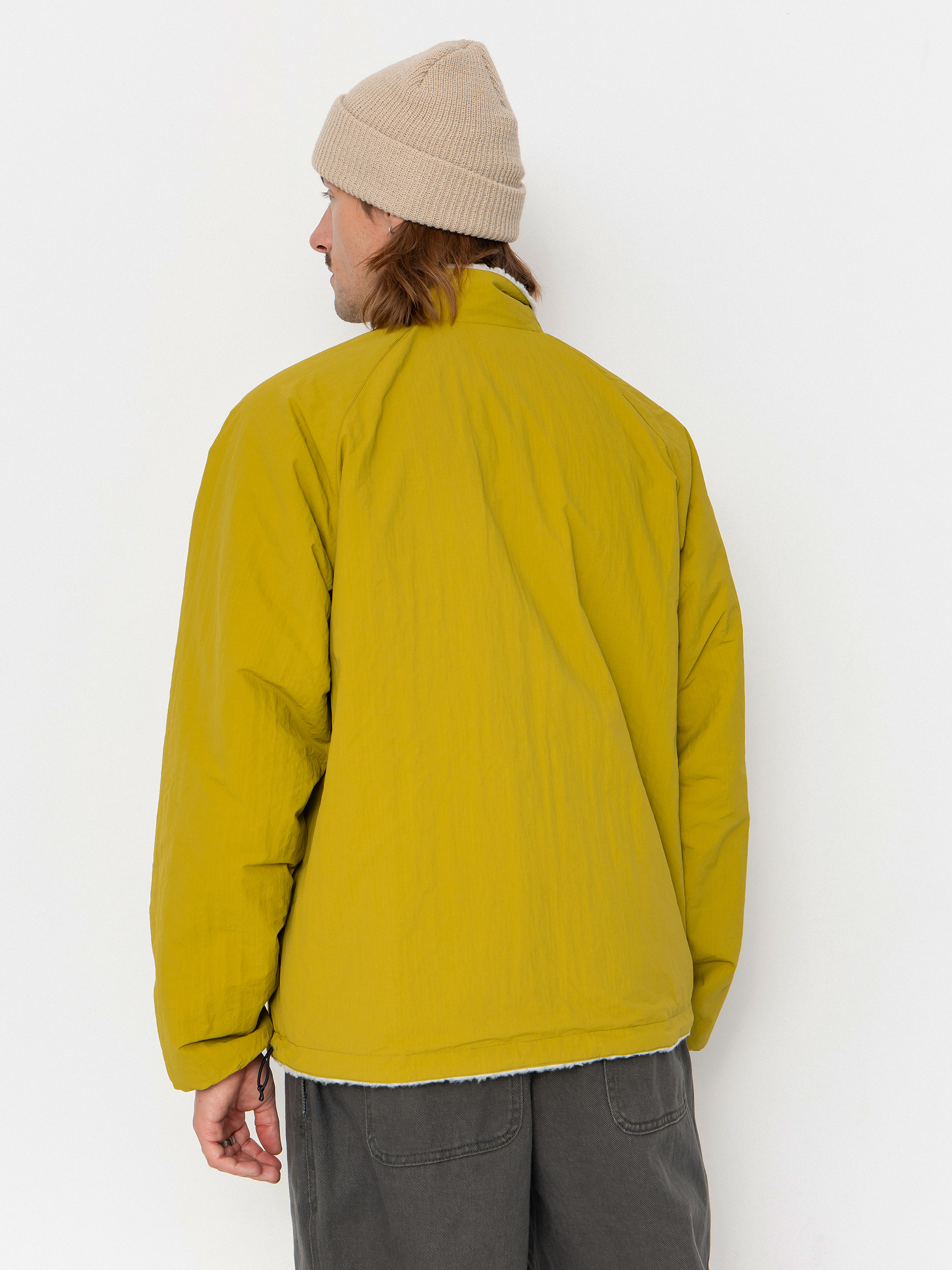 Kurtka Gramicci Reversible Sherpa (natural/chartreuse)