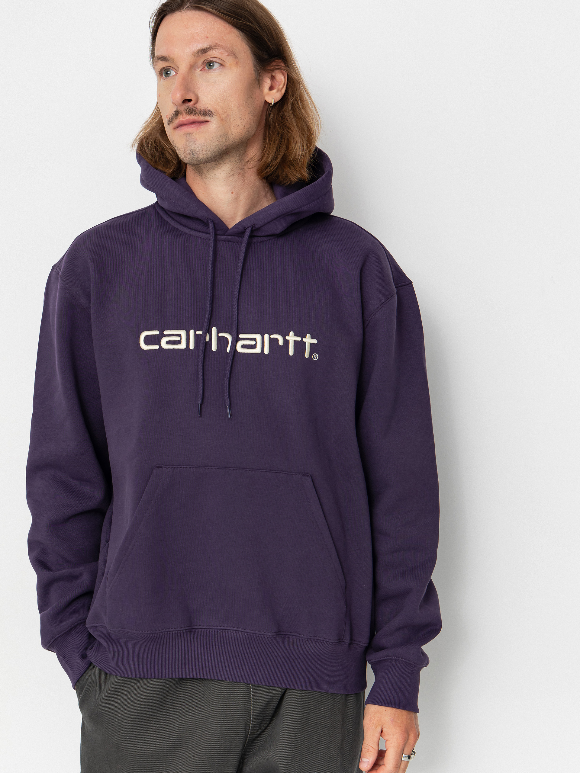 Bluza z kapturem Carhartt WIP Carhartt HD (lakers/salt)