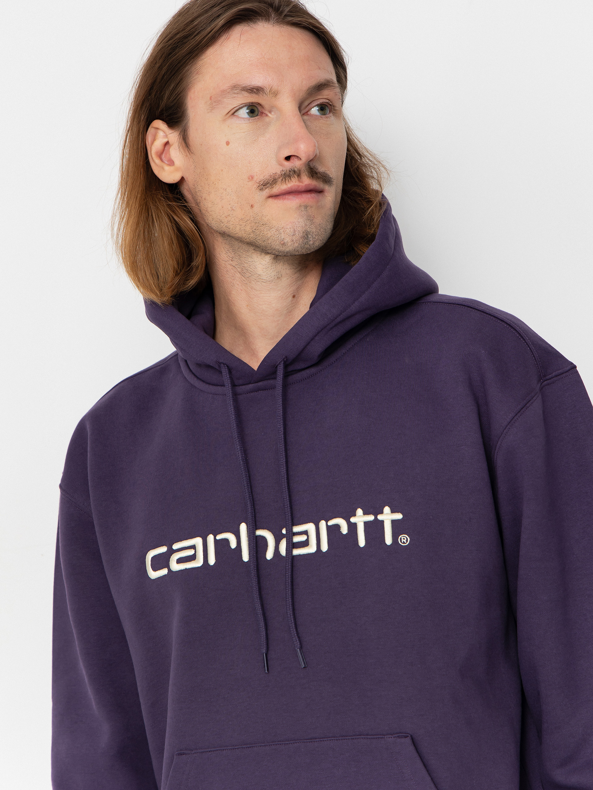 Bluza z kapturem Carhartt WIP Carhartt HD (lakers/salt)