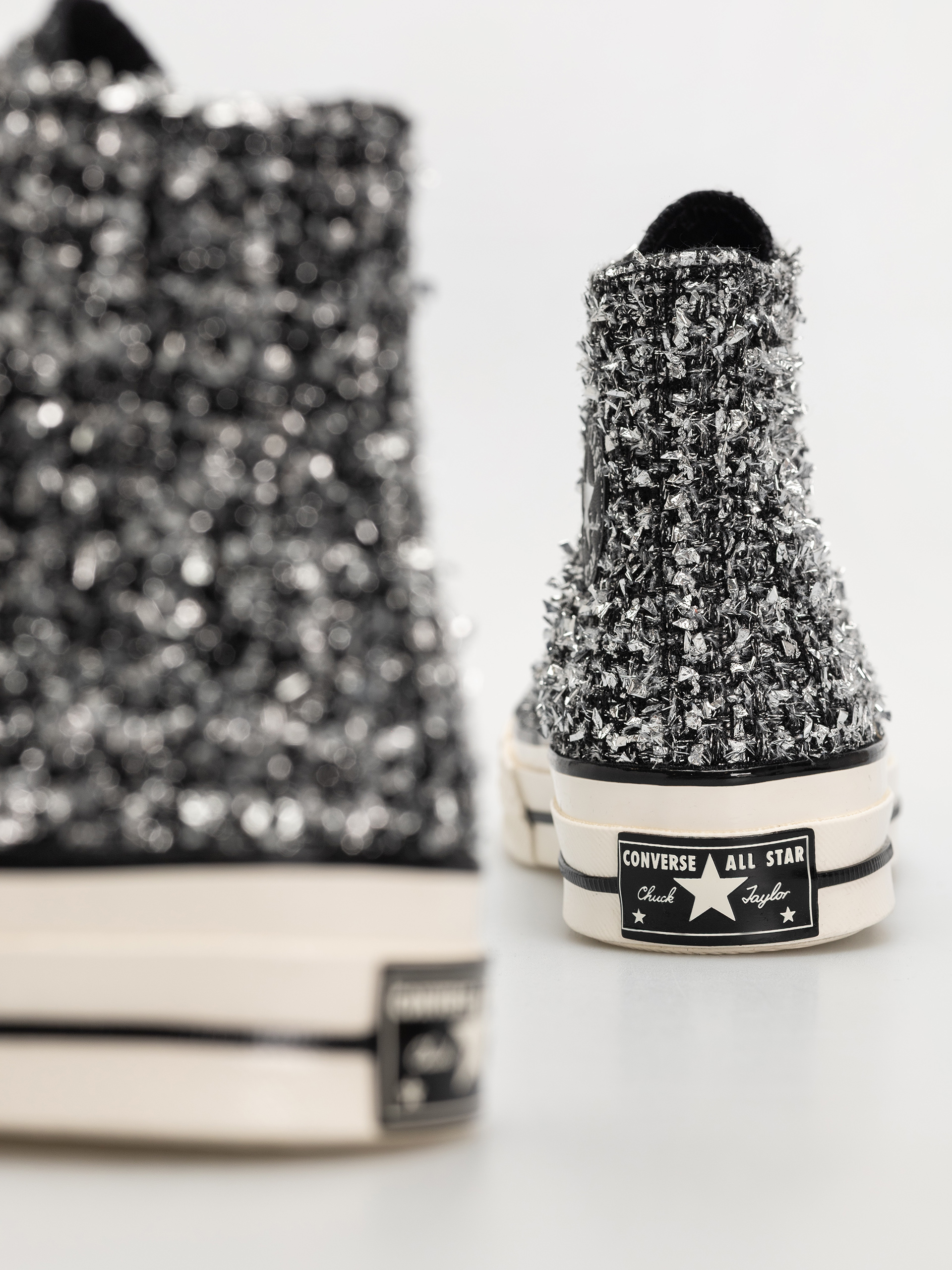 Trampki Converse Chuck 70 Hi (black/silver/egret)