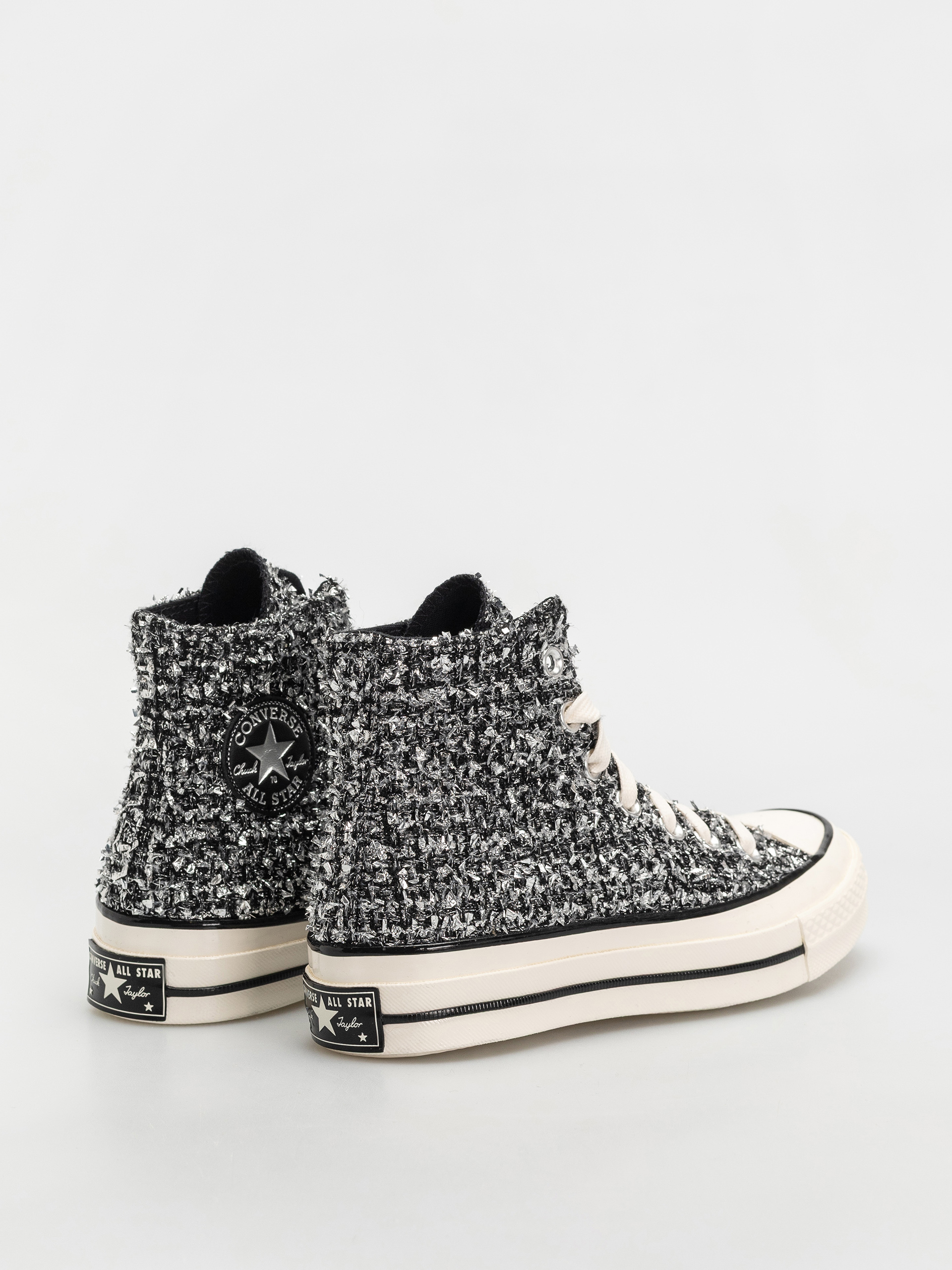 Trampki Converse Chuck 70 Hi (black/silver/egret)