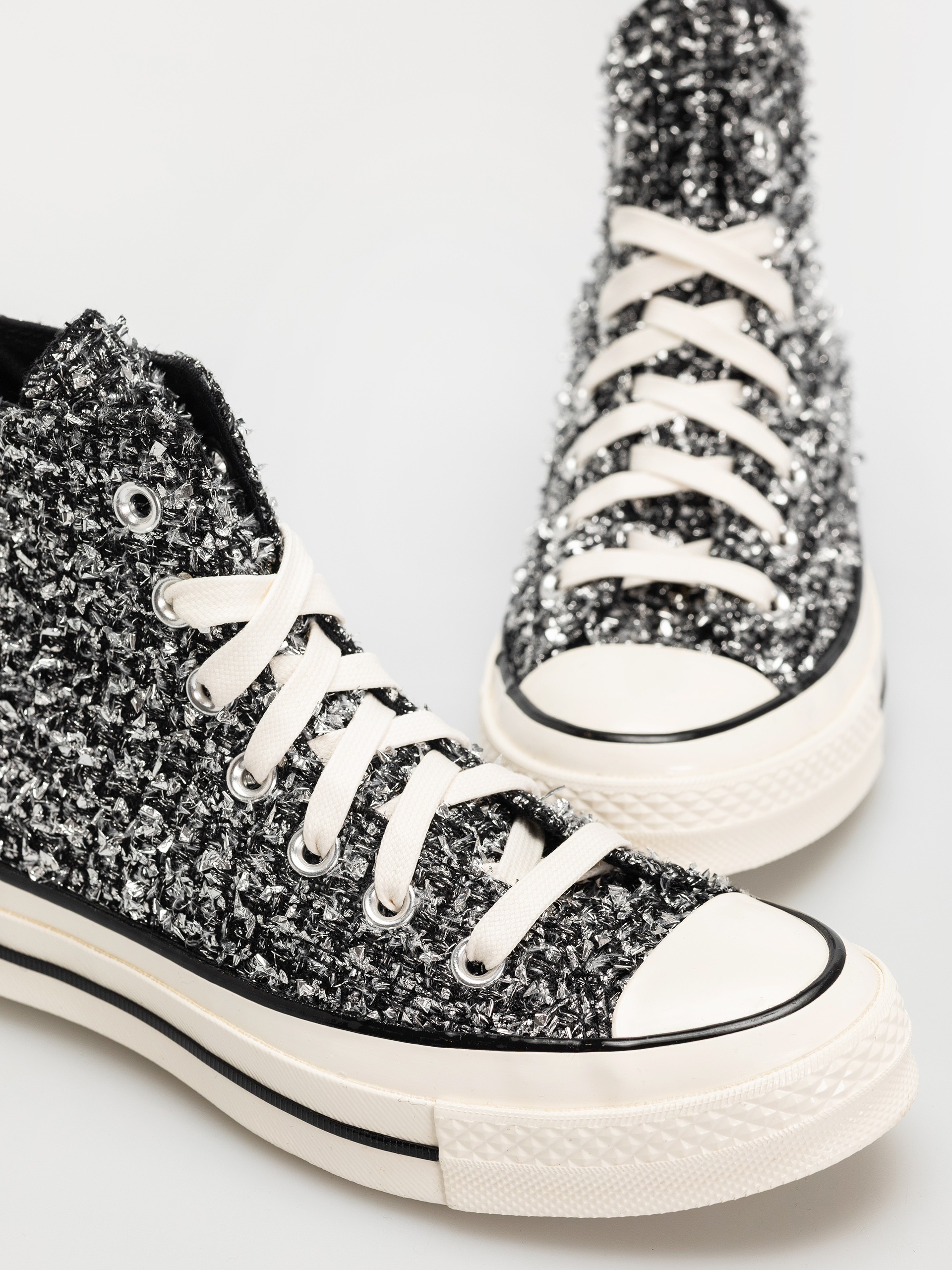 Trampki Converse Chuck 70 Hi (black/silver/egret)