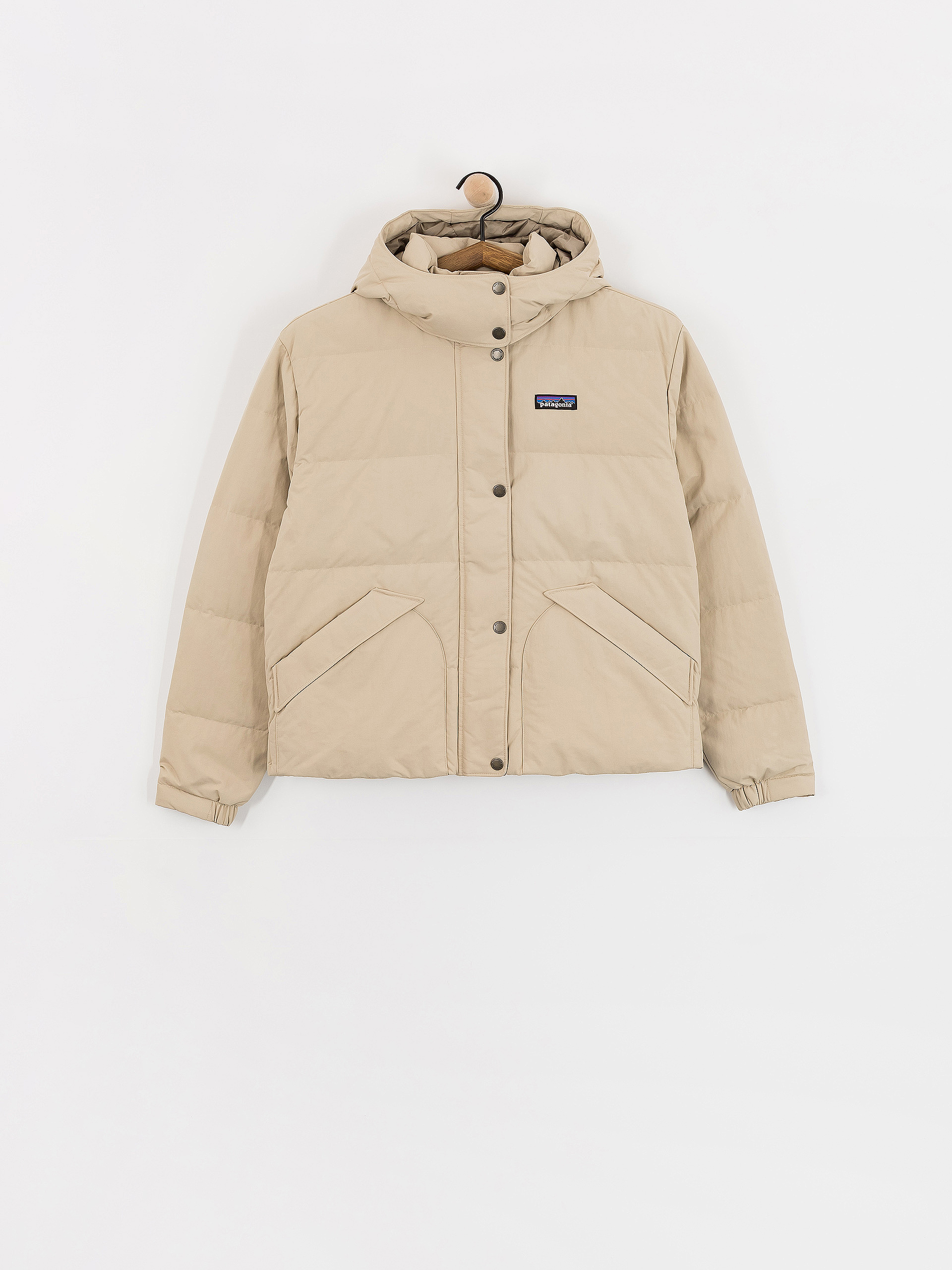 Kurtka Patagonia Downdrift Wmn (oar tan w/seabird grey)