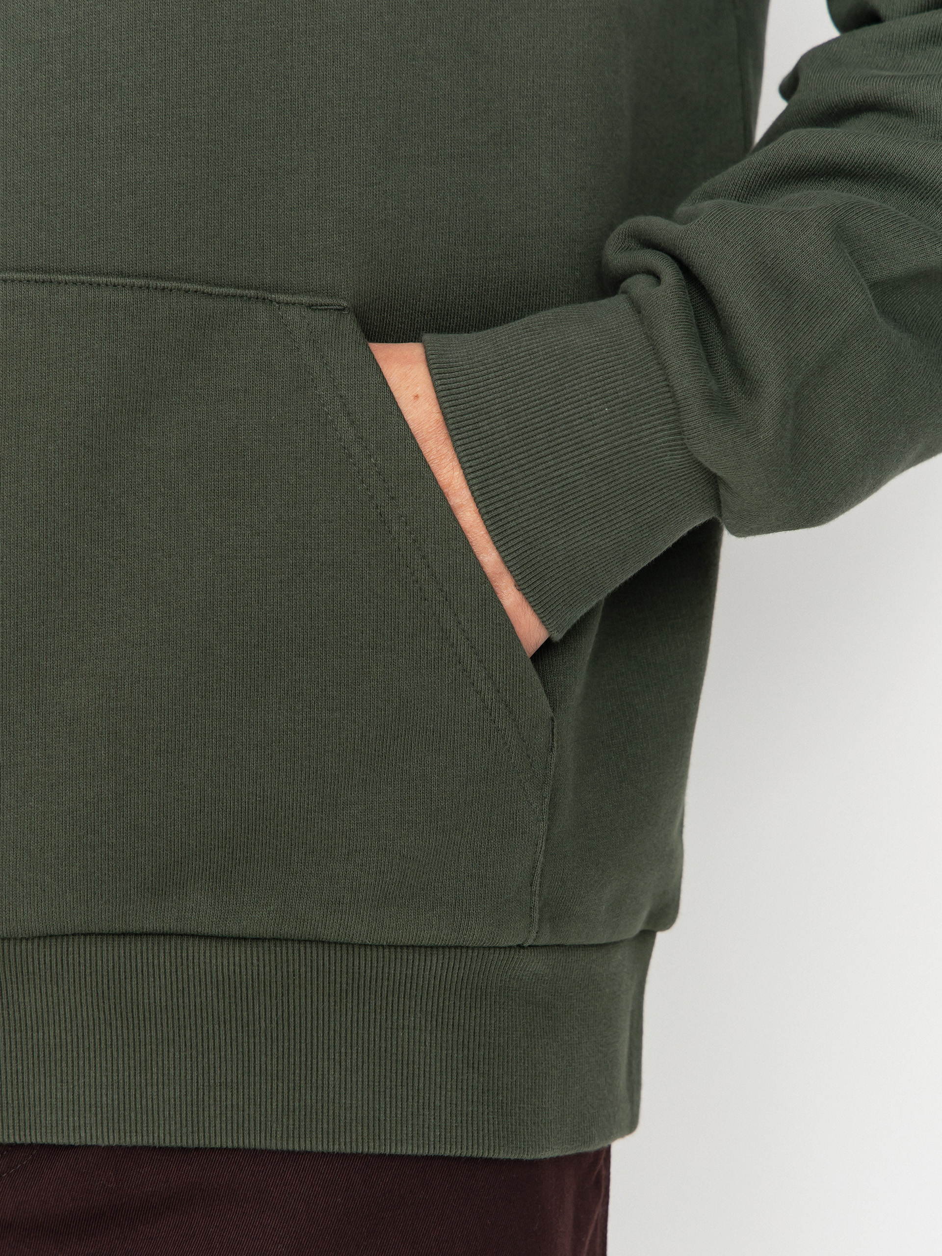 Bluza z kapturem Carhartt WIP Script Embroidery HD (opuntia/white)